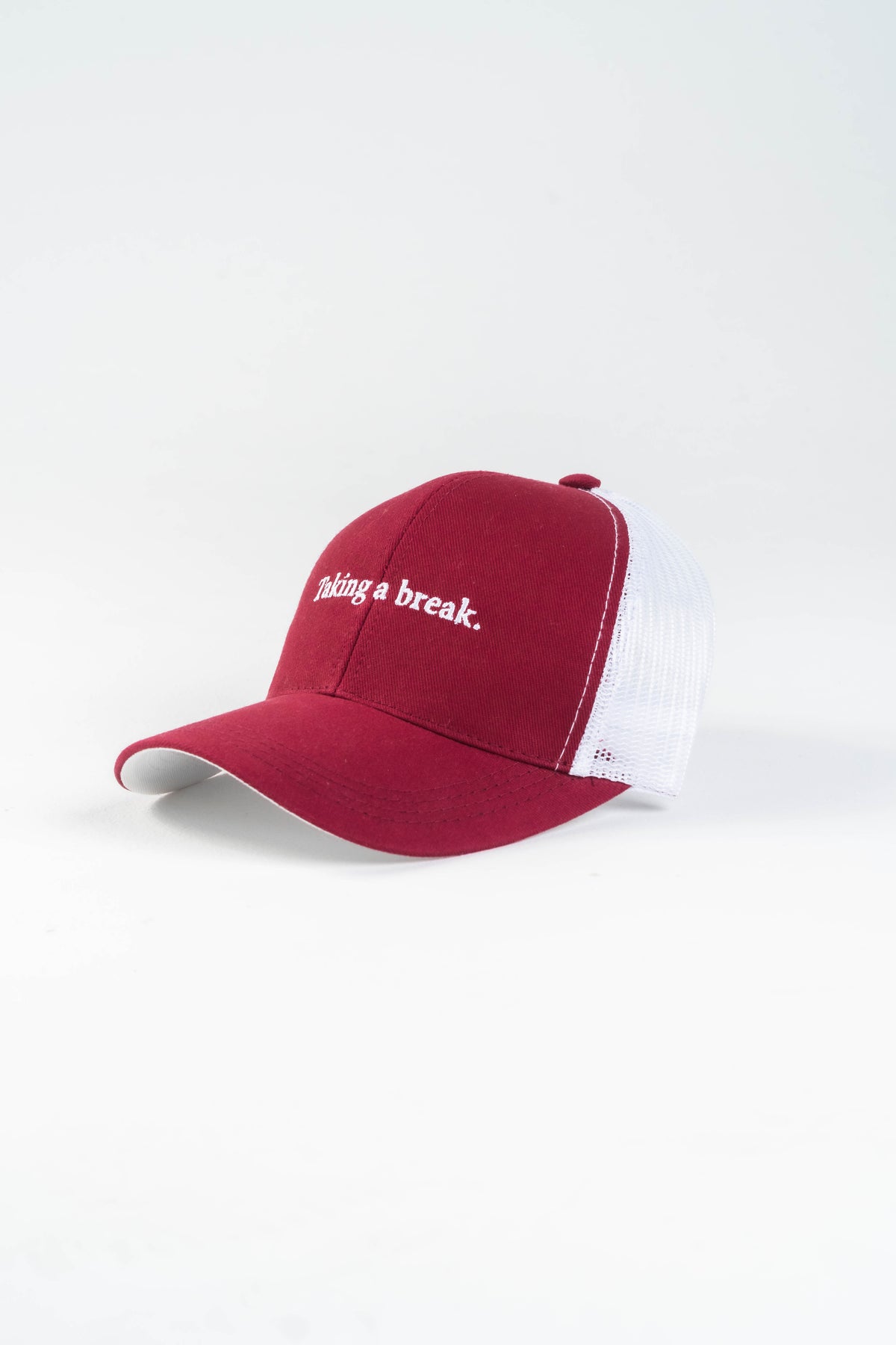 GORRA BORDADO ALGODÓN VINO_06007