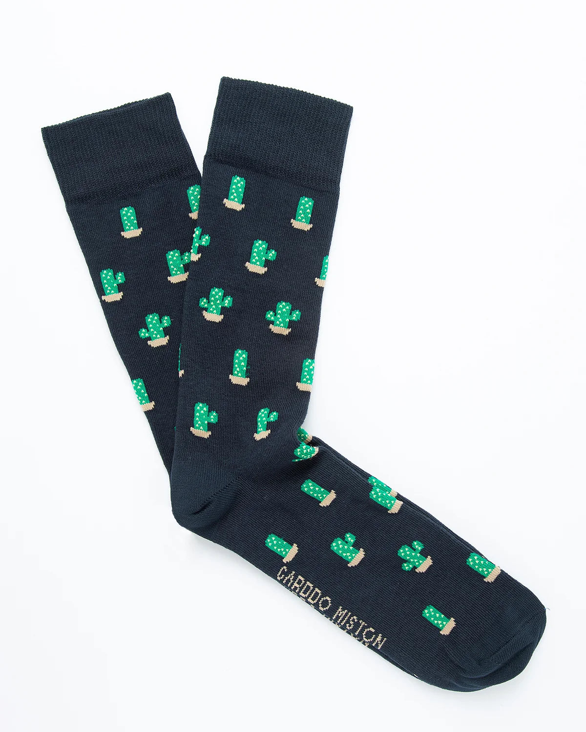 Medias Algodón Estampado Cactus