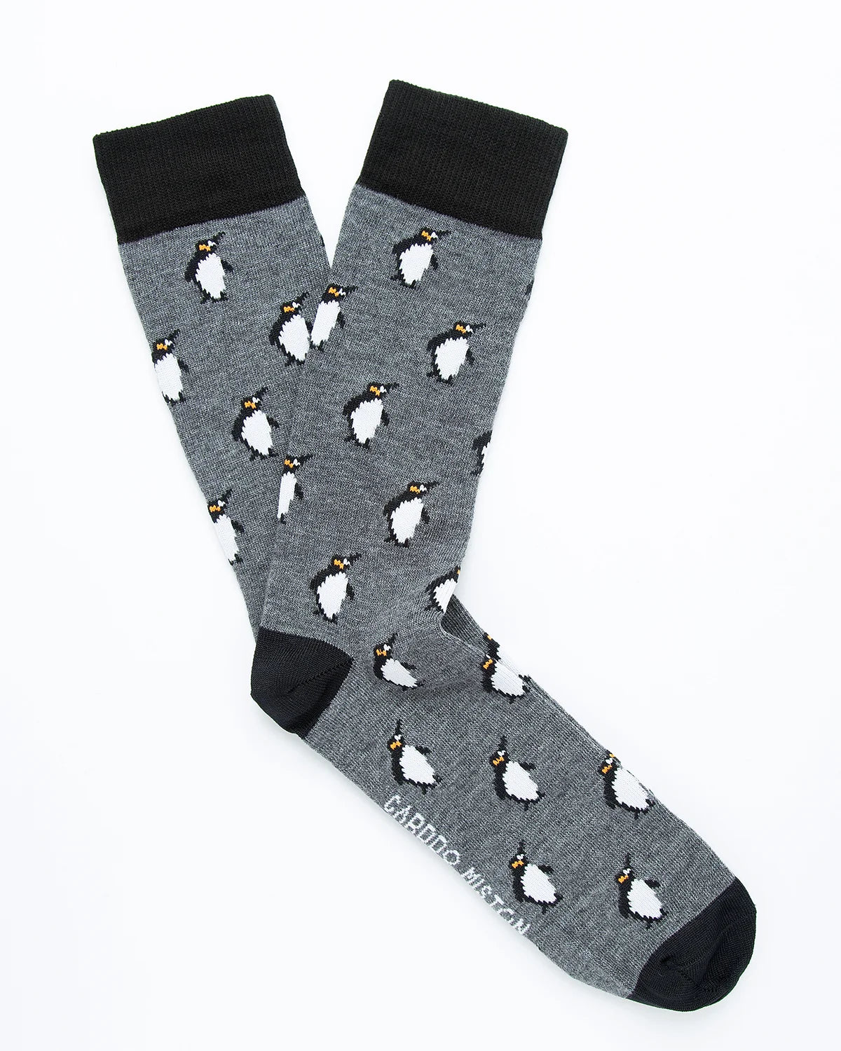 Medias Algodón Estampado Pingüinos