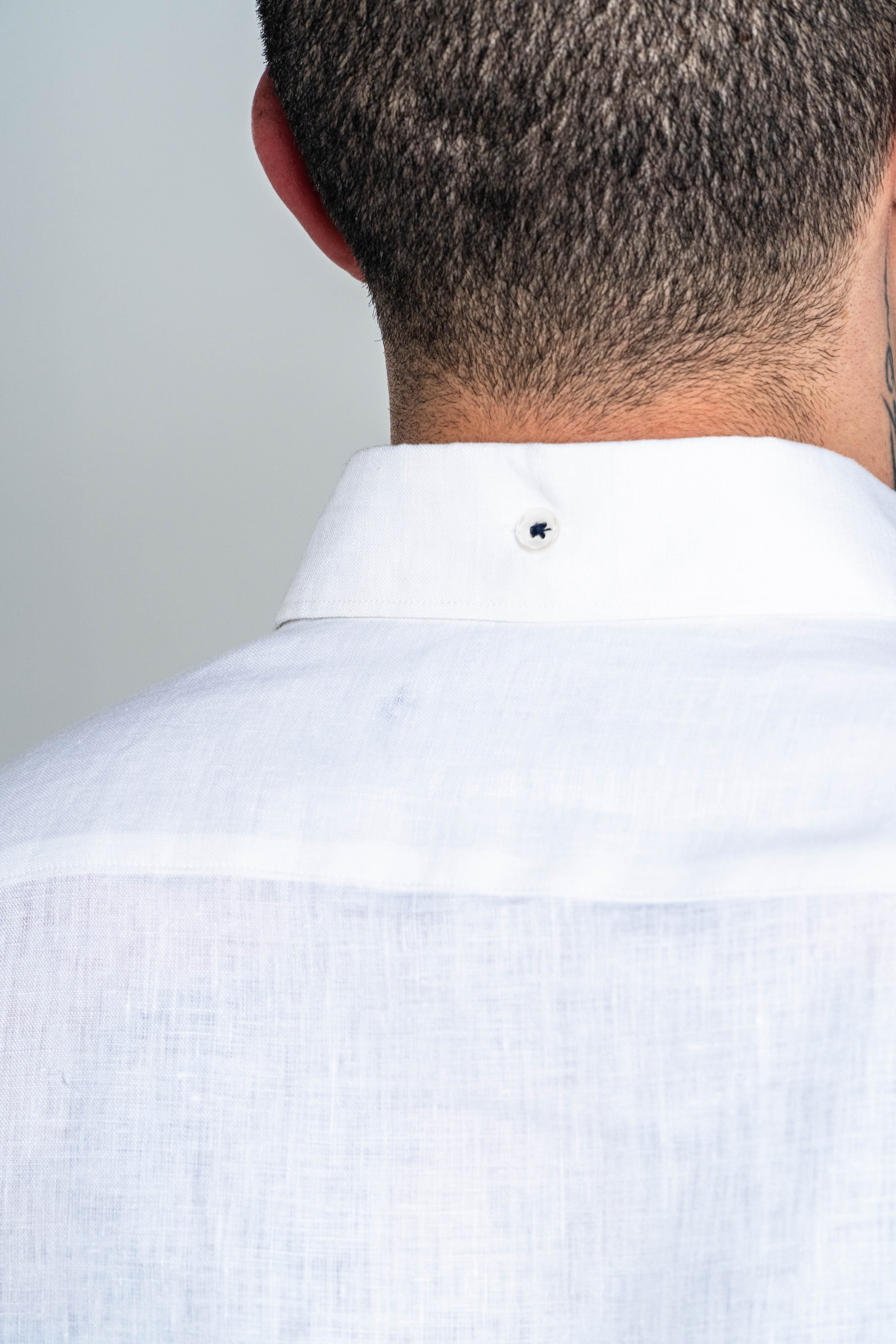 CAMISA BOTÓN CONTRASTE LINO BLANCO_01327