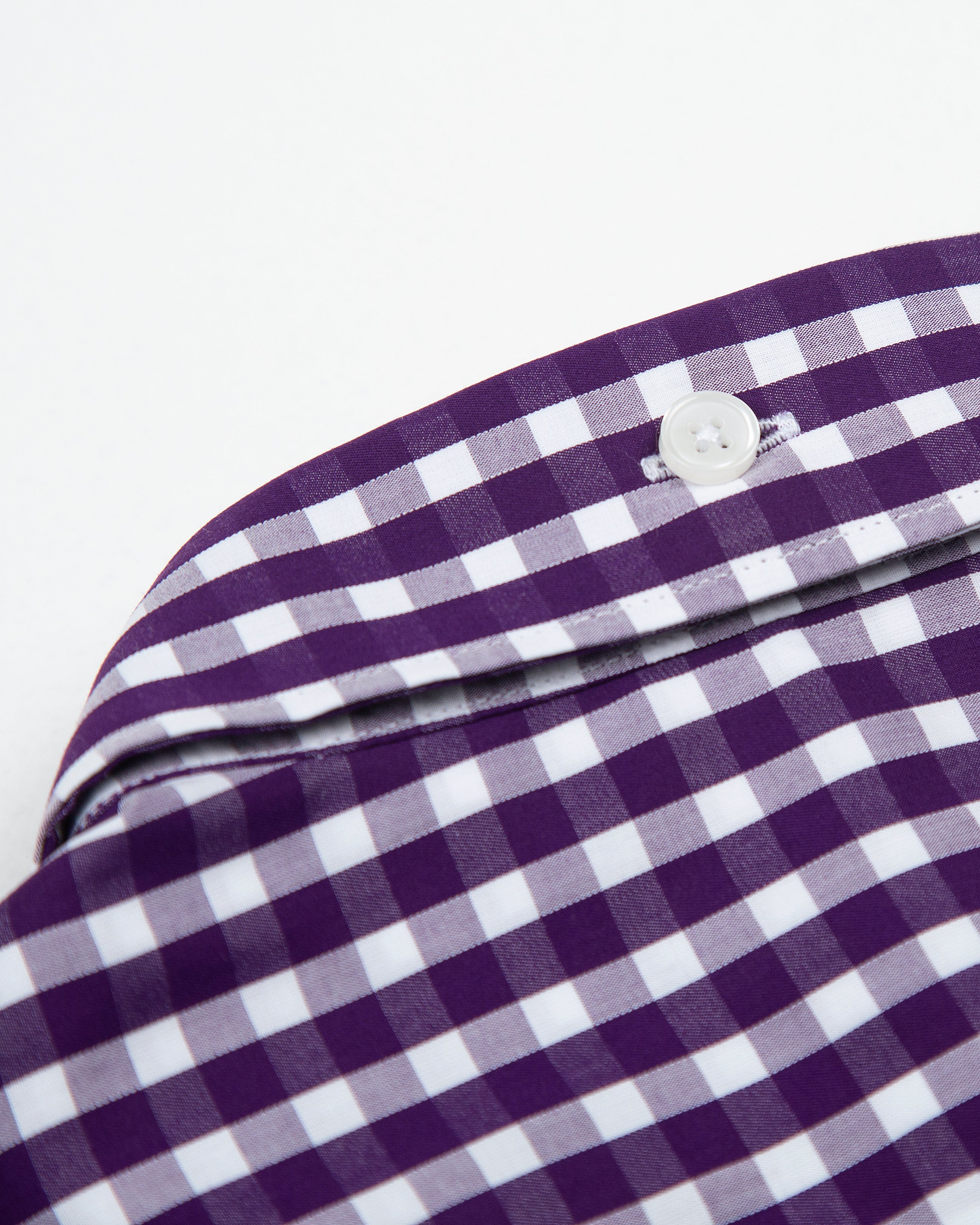 CAMISA CUADRO ALGODÓN BERENJENA_01367