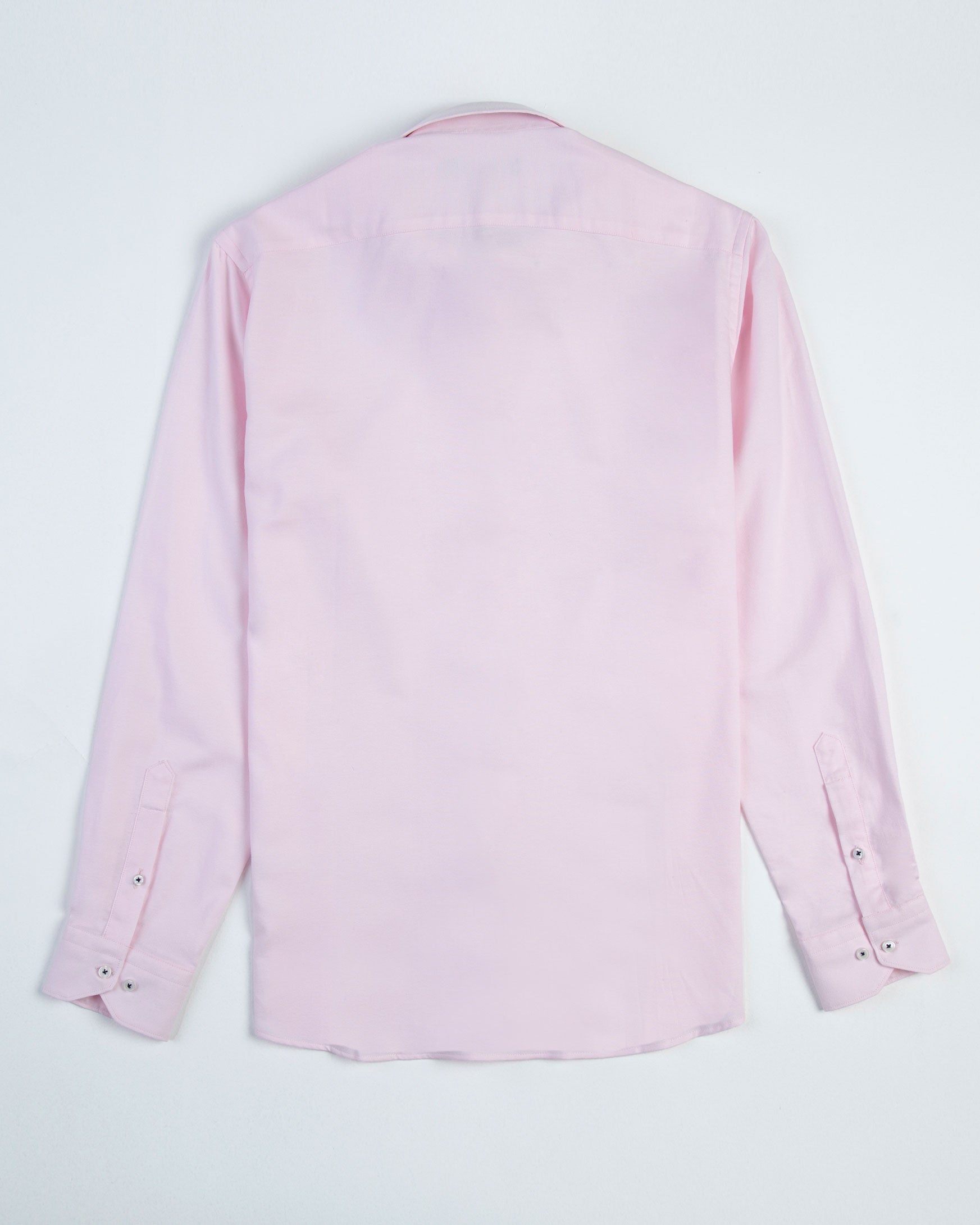 CAMISA OXFORD BOTÓN CONTRASTE ALGODÓN PALO DE ROSA_01383