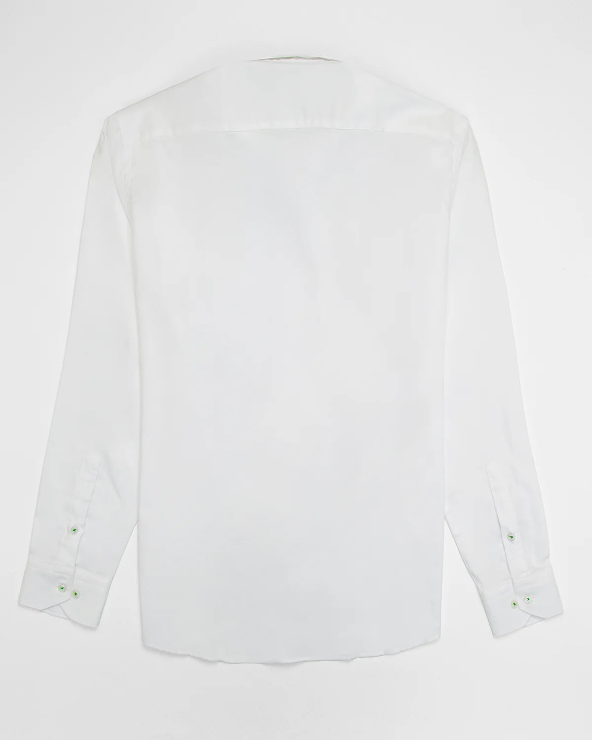 CAMISA OXFORD HILADILLO CAPRI ALGODÓN BLANCO_01437