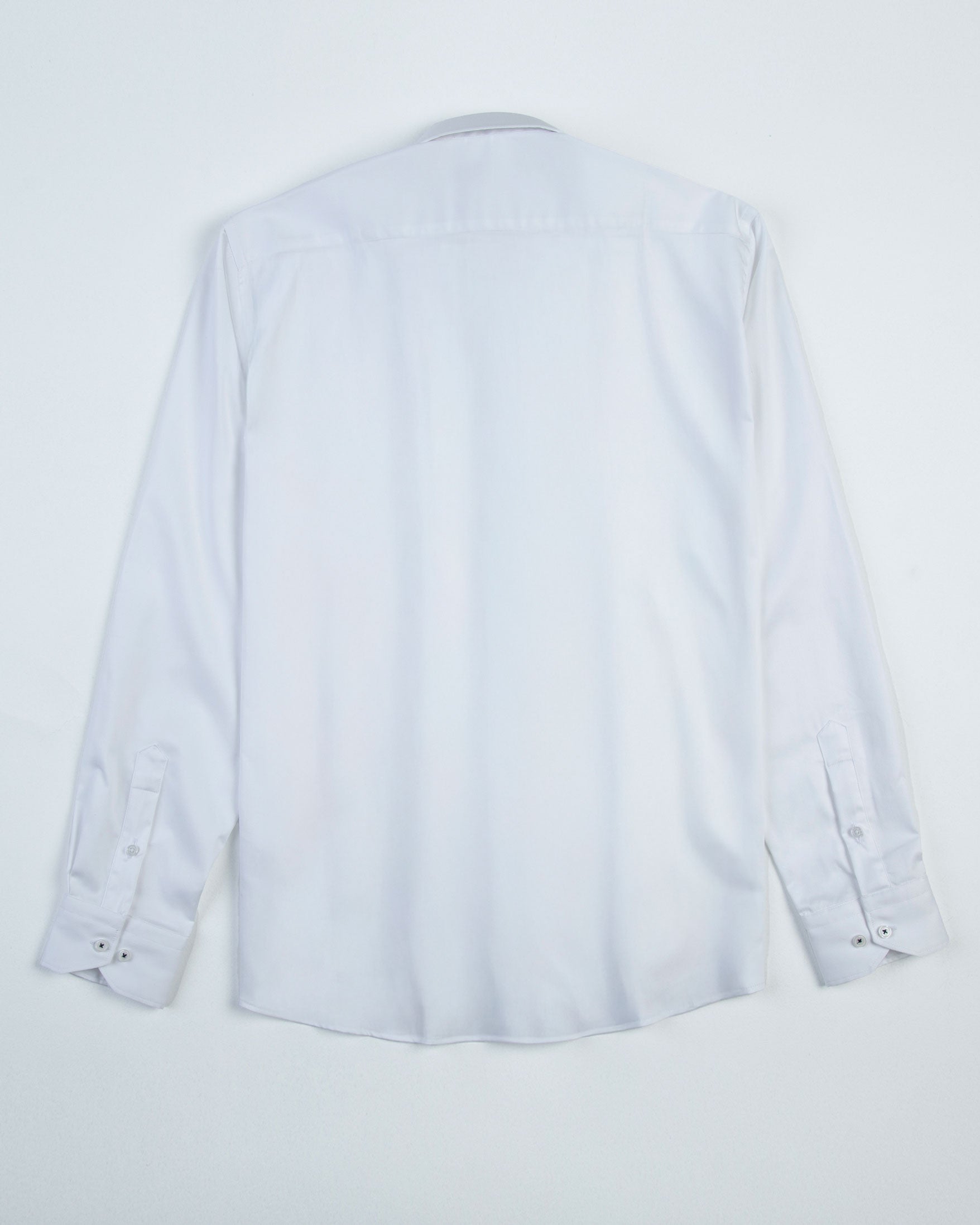 CAMISA PECHERA OCULTA ALGODÓN STRETCH BLANCO_01430