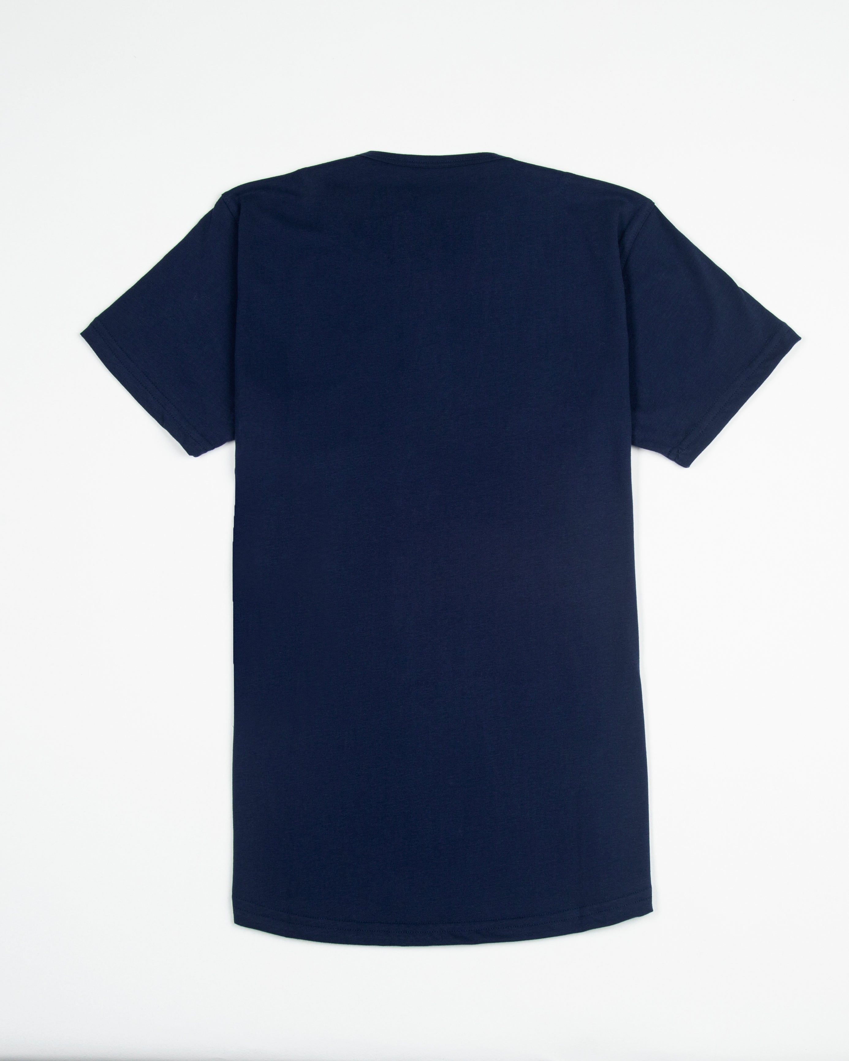 CAMISETA HENLEY ALGODÓN AZUL OSCURO_04111