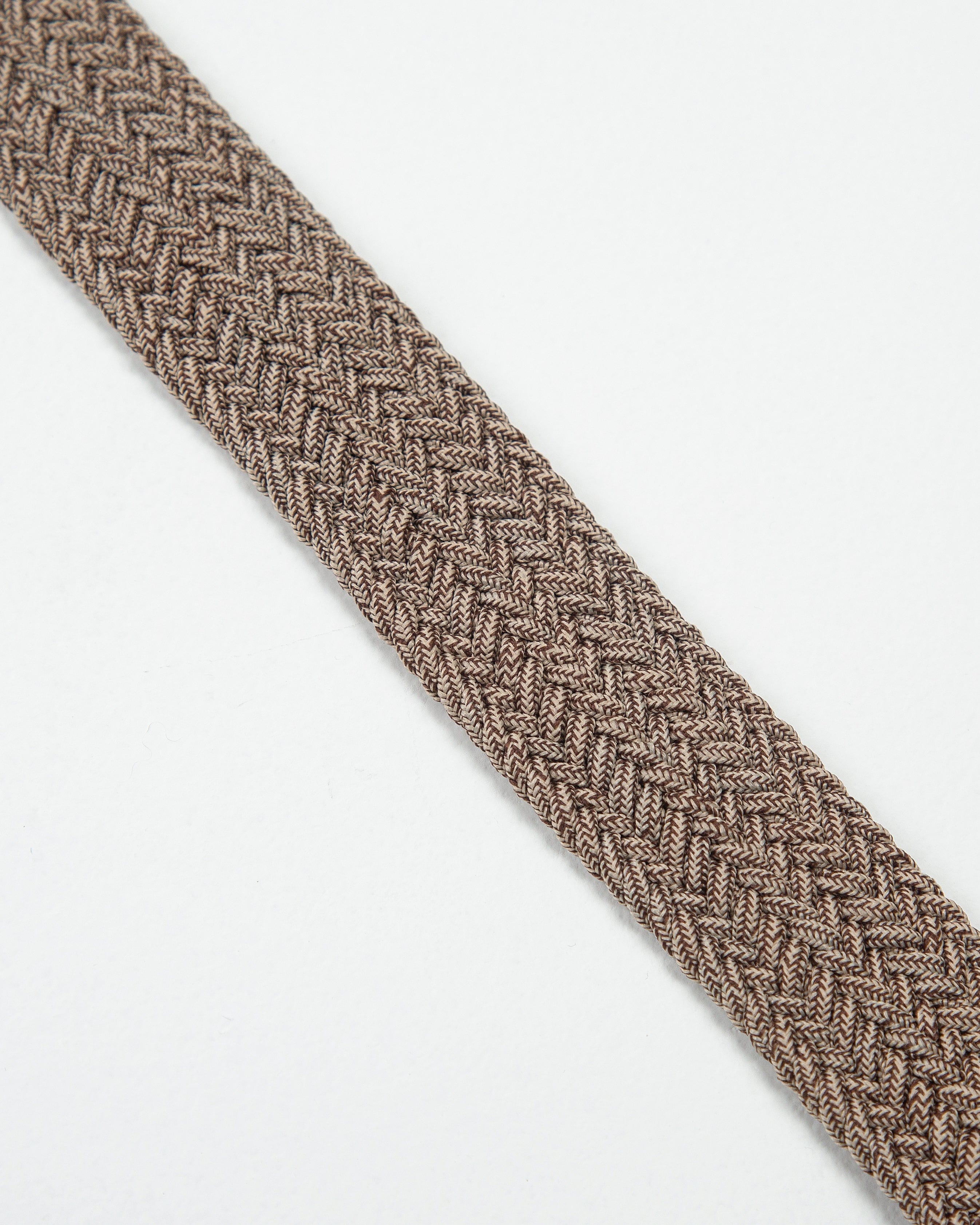 CINTURÓN TRENZADO ELÁSTICO SARGA KAKI_07046