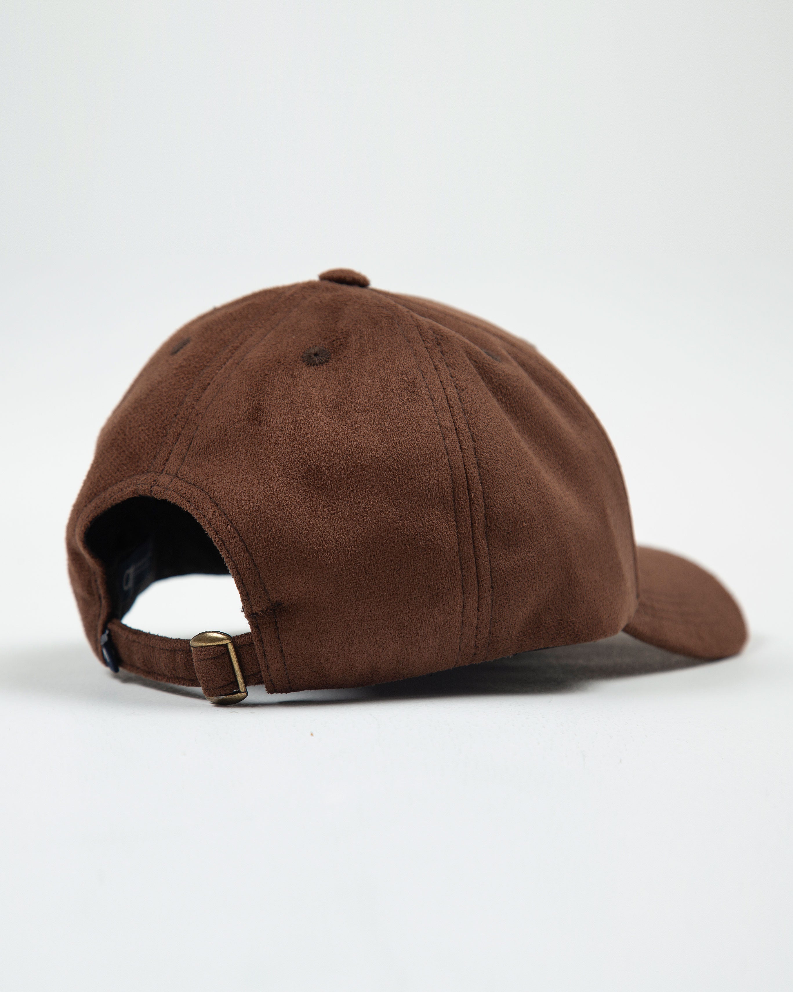 GORRA BASEBALL GAMUZA CHOCOLATE_06016