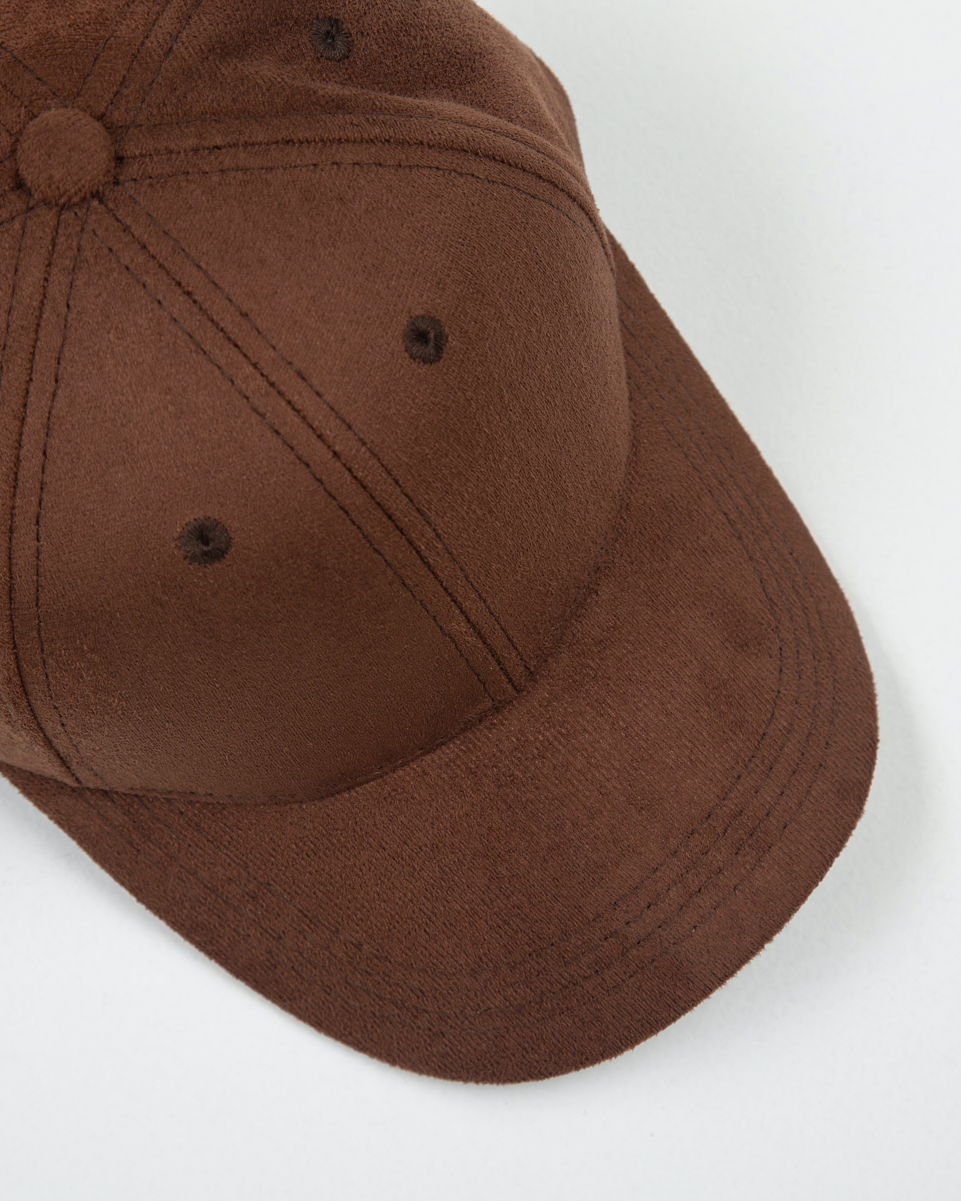 GORRA BASEBALL GAMUZA CHOCOLATE_06016