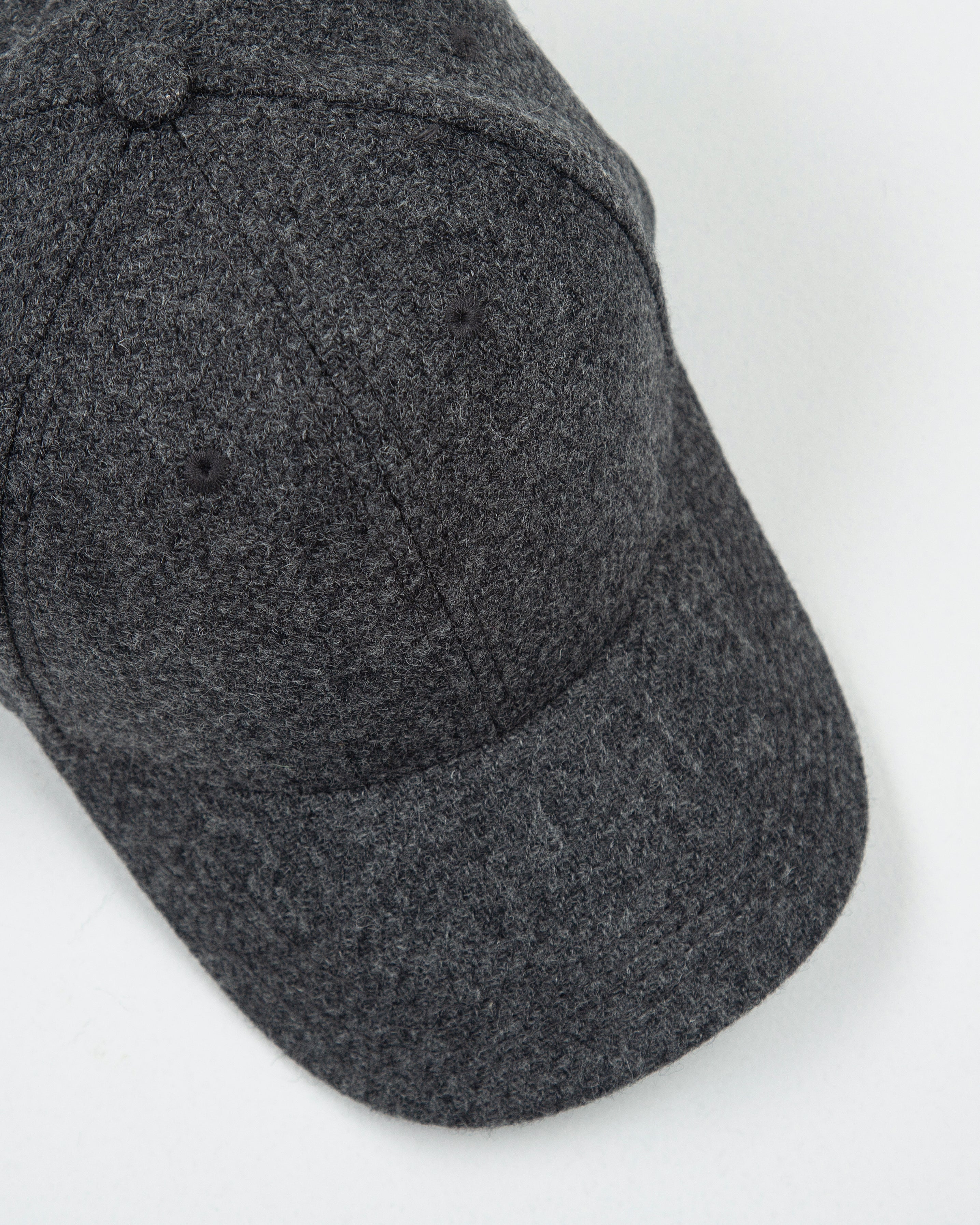 GORRA BASEBALL LANA GRIS OSCURO_06009