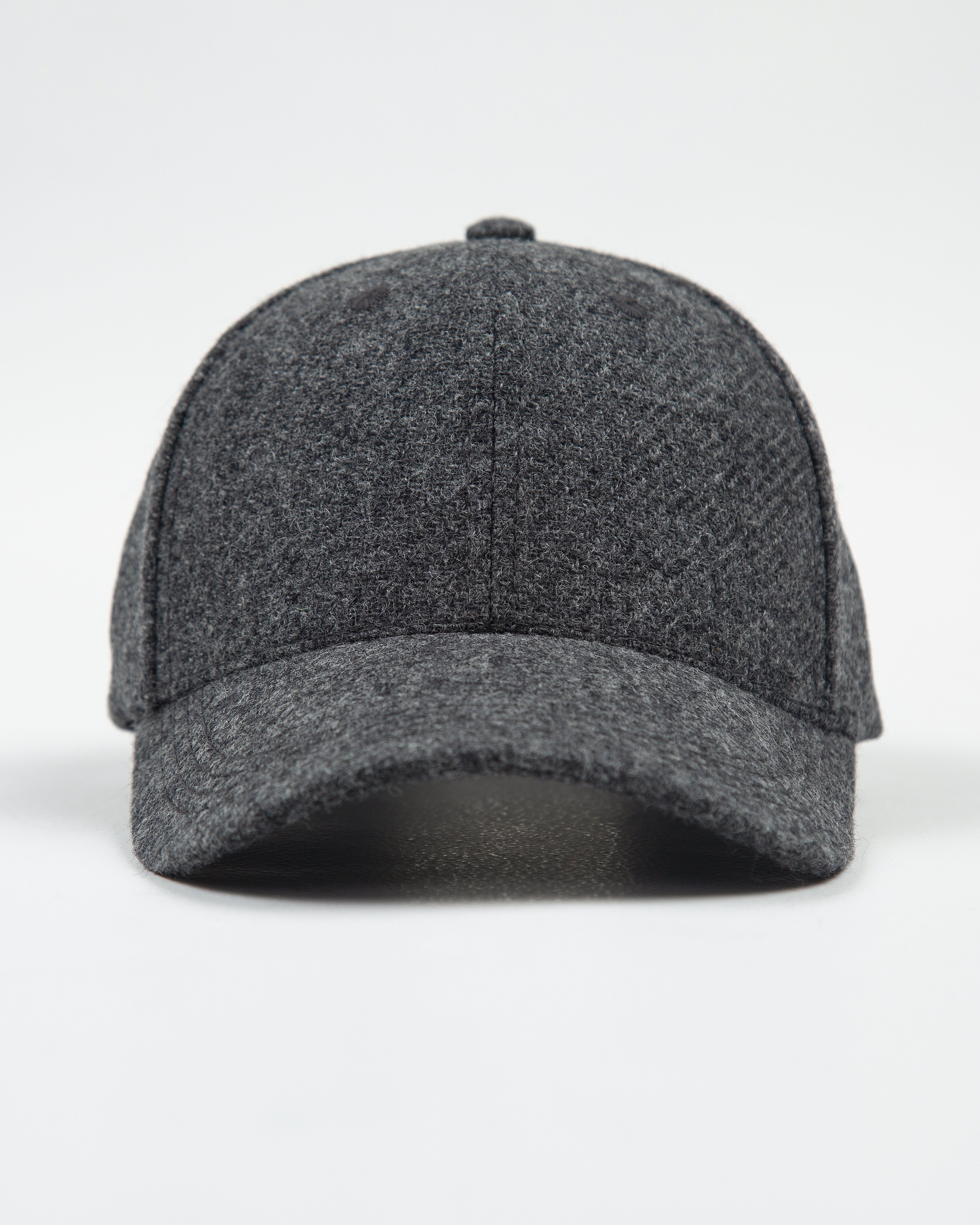 GORRA BASEBALL LANA GRIS OSCURO_06009