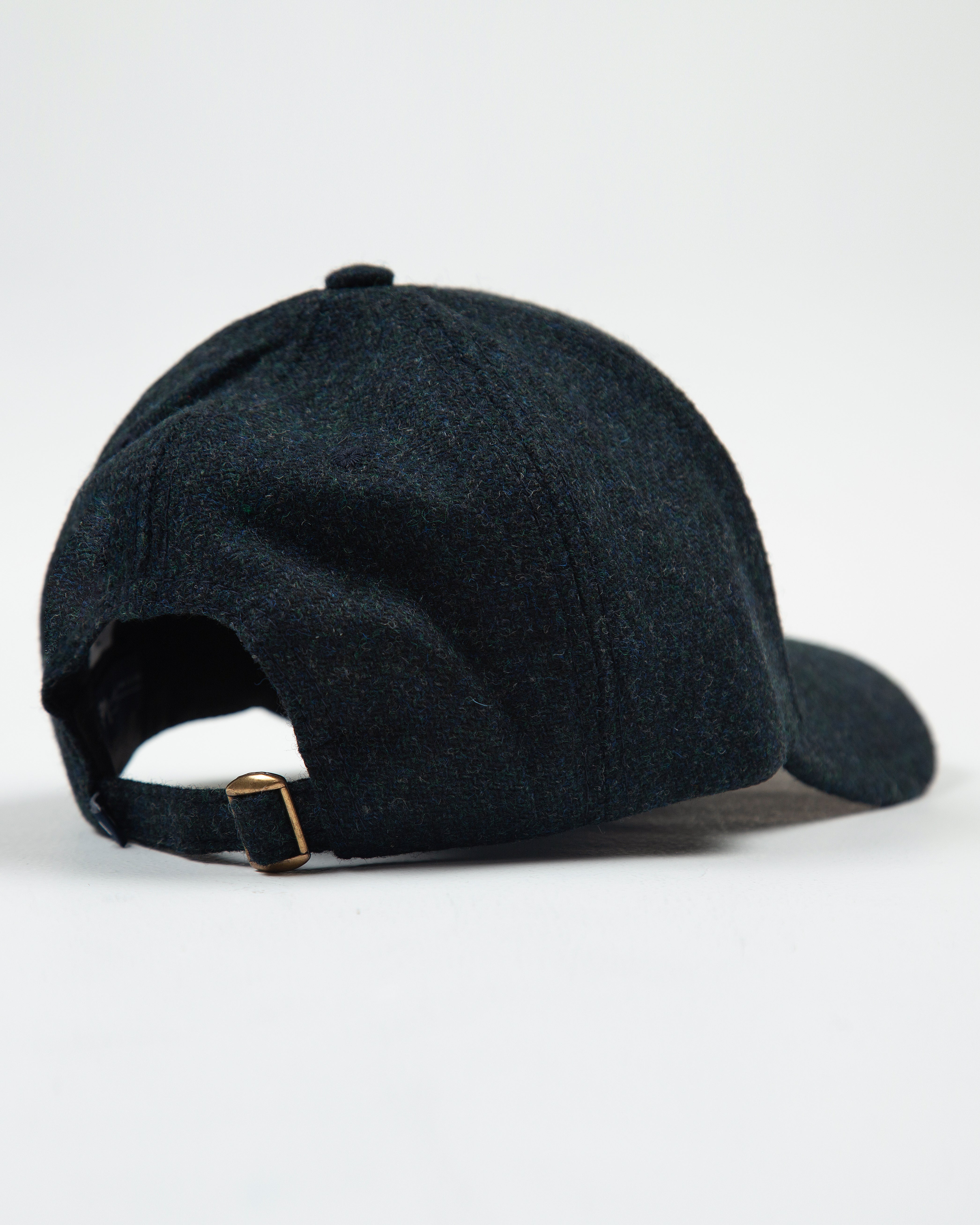 GORRA BASEBALL LANA VERDE OSCURO_06008