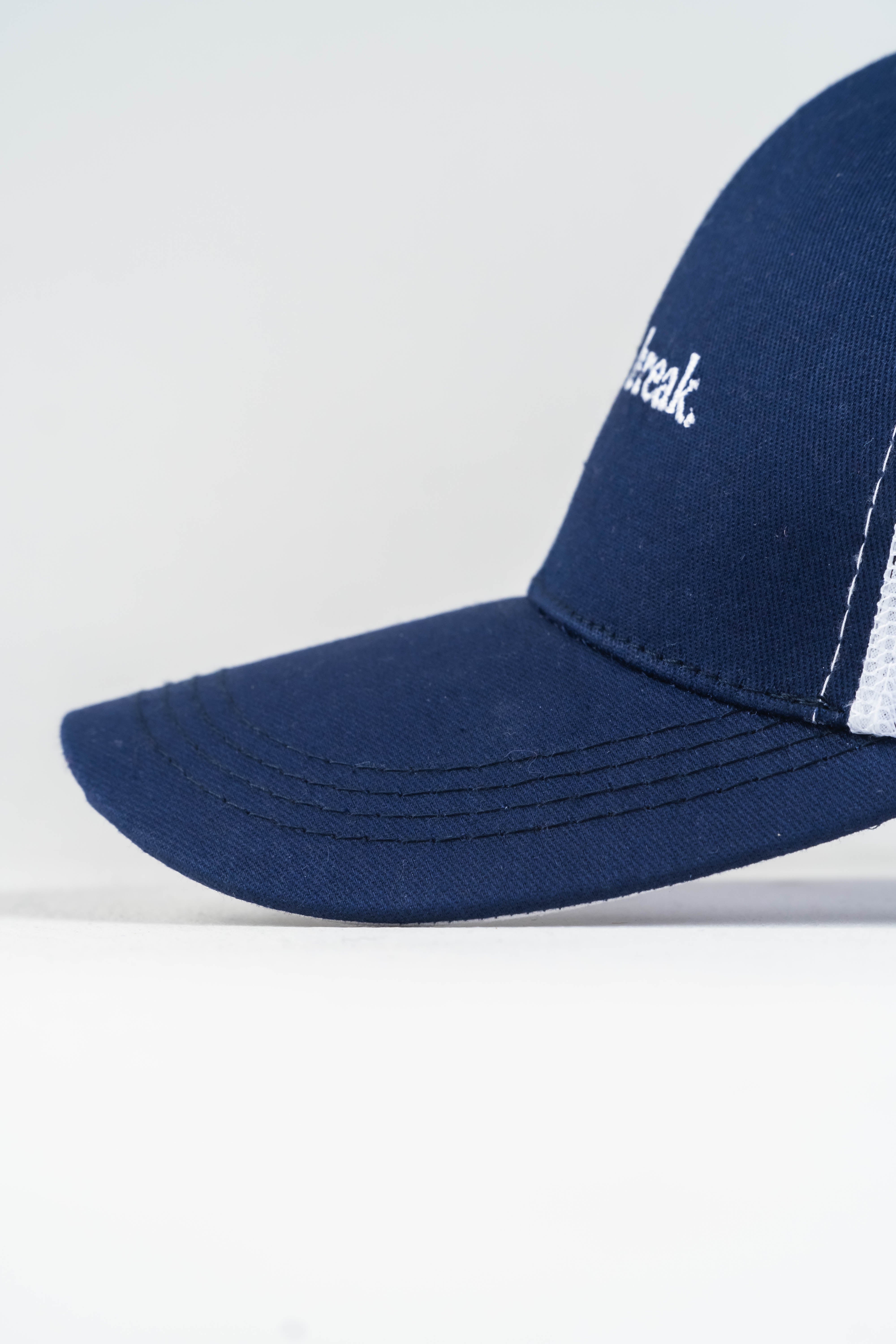 GORRA BORDADO ALGODÓN AZUL OSCURO_06005