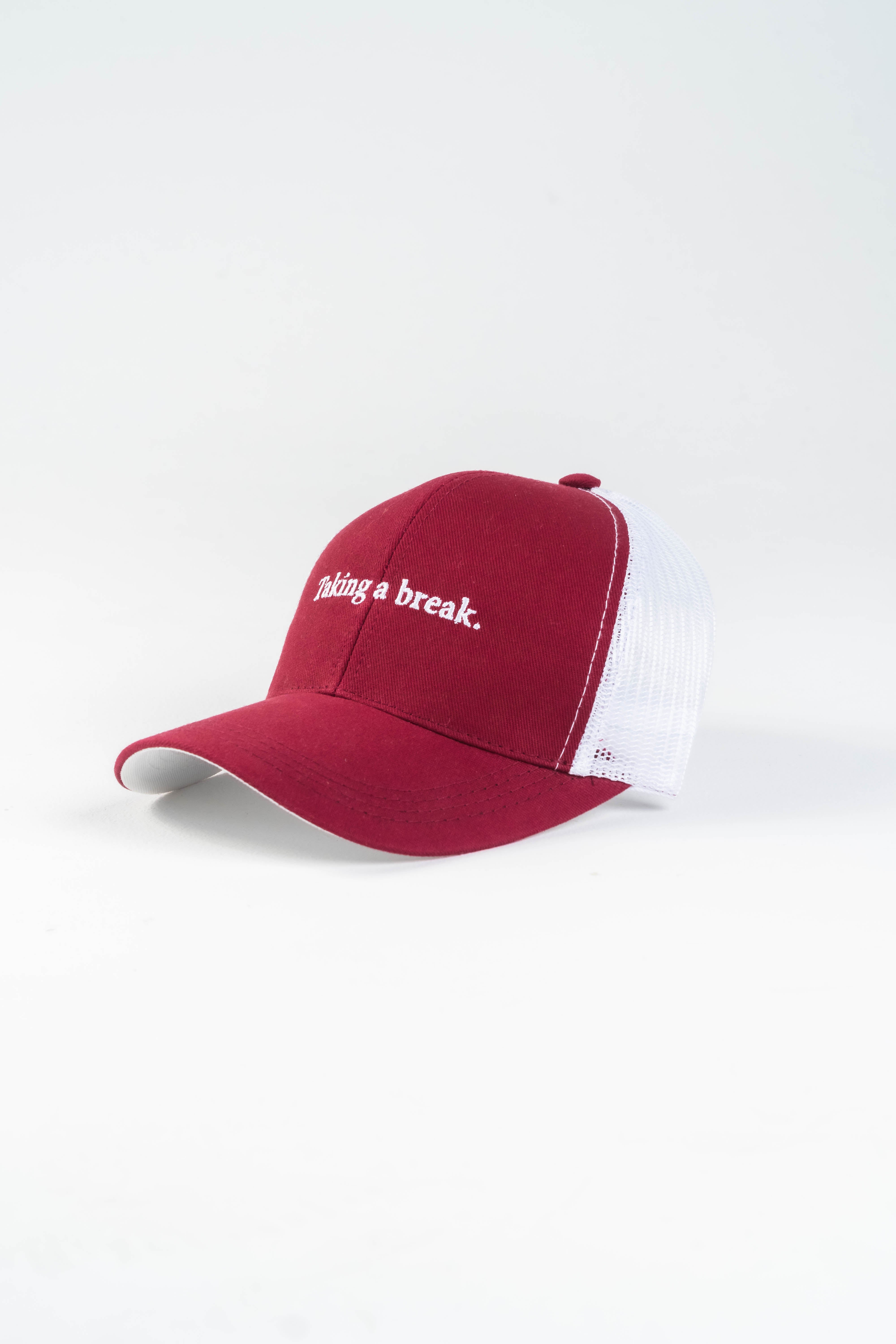 GORRA BORDADO ALGODÓN VINO_06007