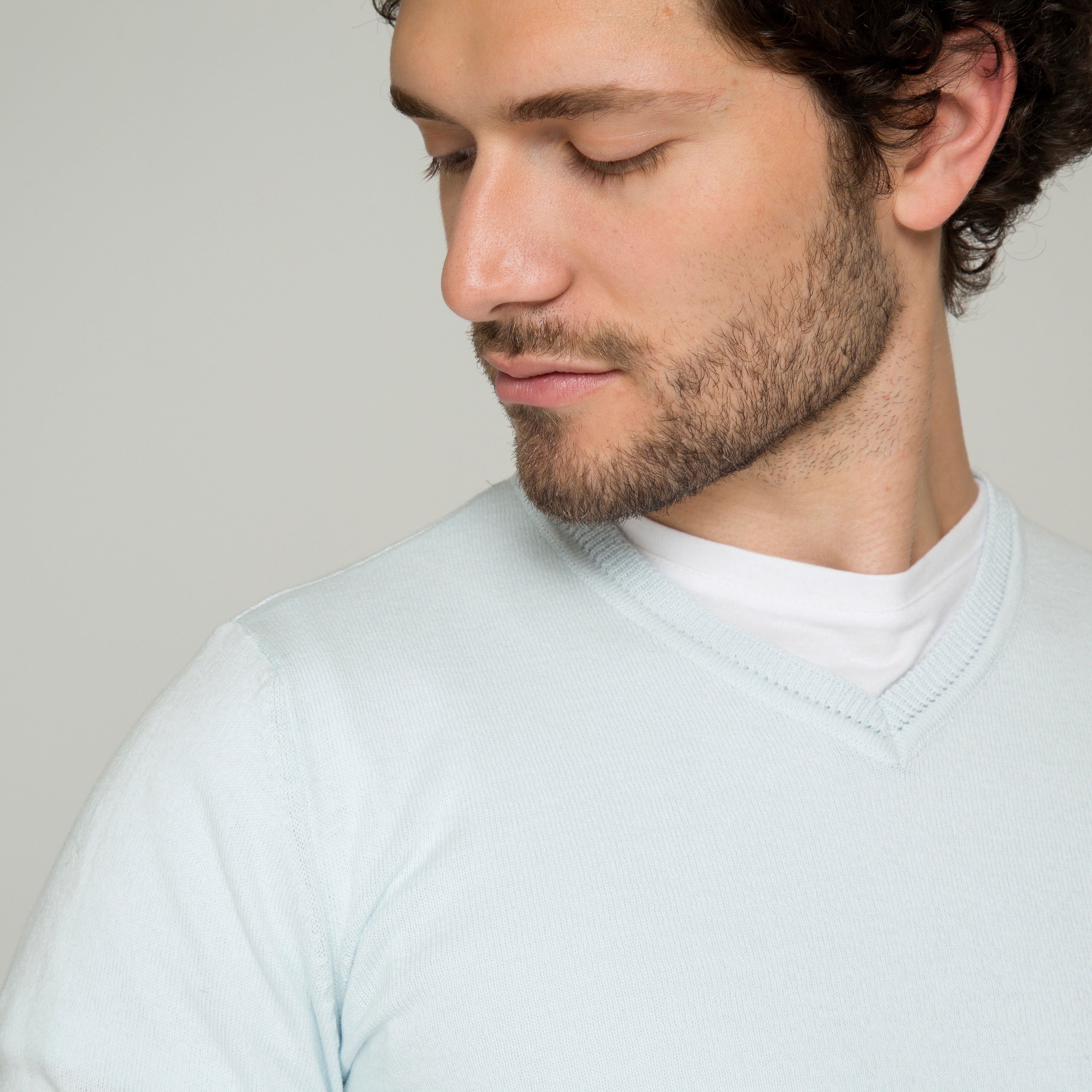 SACO CUELLO V ALGODÓN AZUL CIELO_02118