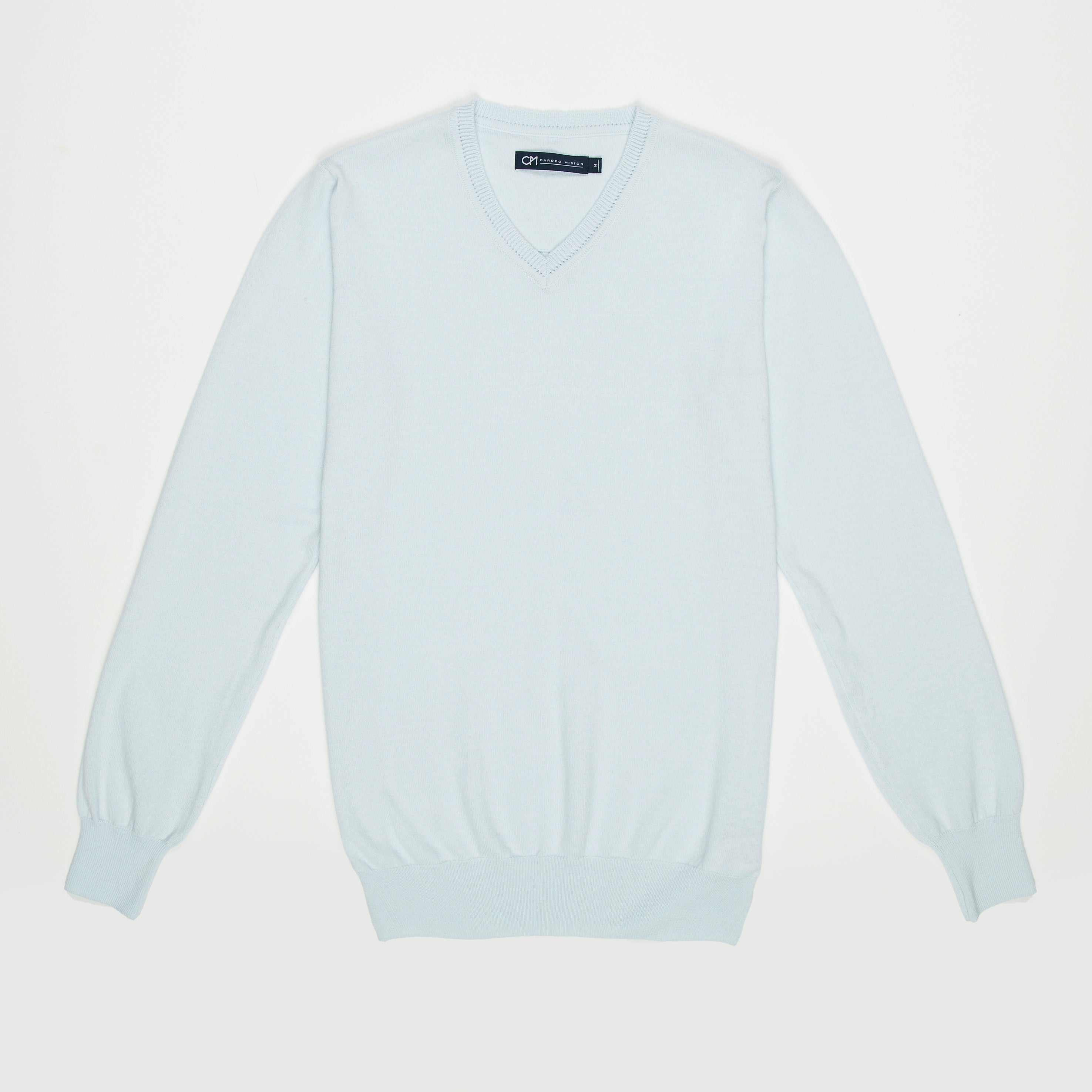 SACO CUELLO V ALGODÓN AZUL CIELO_02118