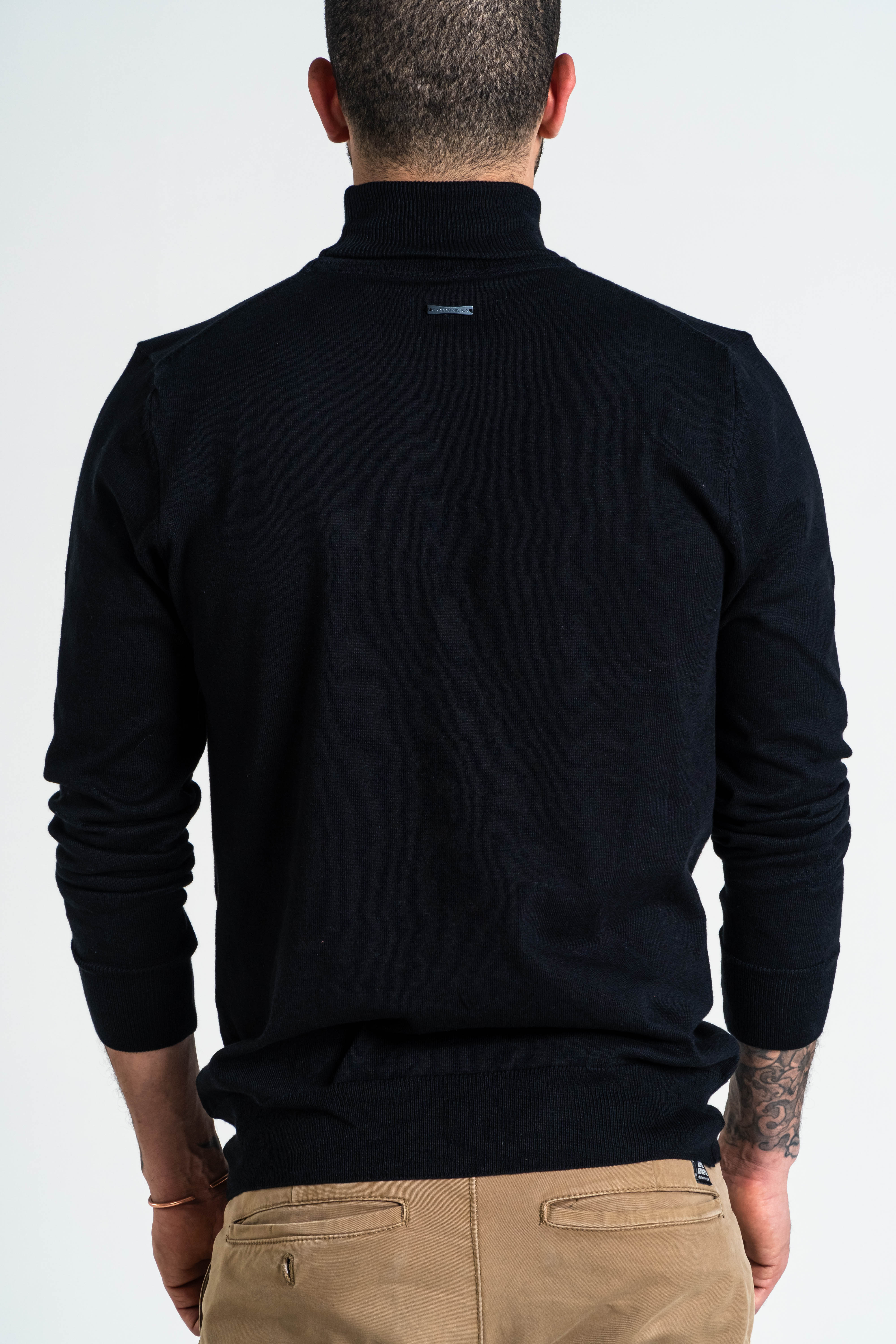 JERSEY CUELLO ALTO ALGODÓN NEGRO_02109