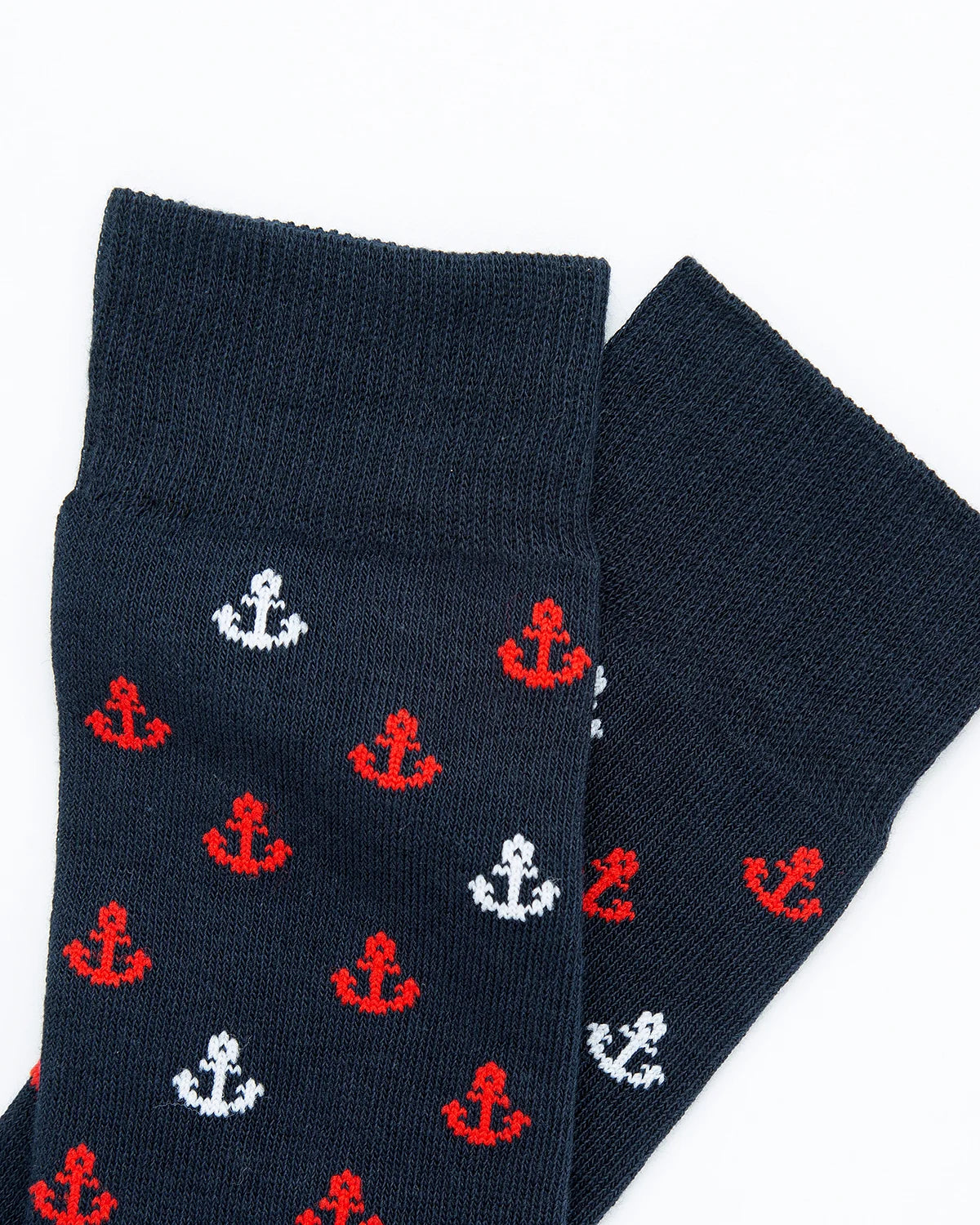 MEDIAS ALGODÓN BIDISEÑO ANCLA RAYAS _08017