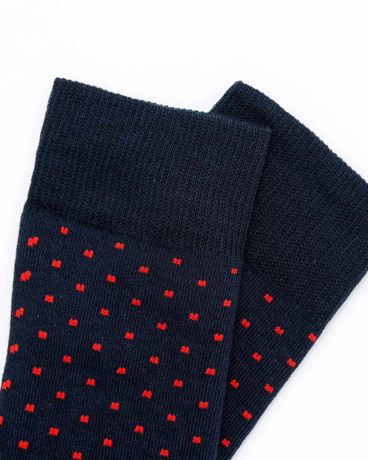 MEDIAS ALGODÓN CUADROS ROJOS _08036