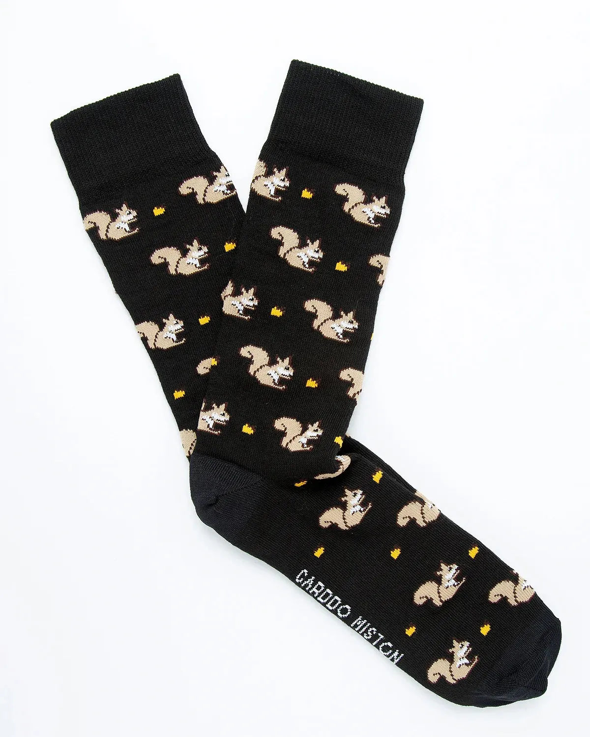 MEDIAS ALGODÓN ESTAMPADO ARDILLAS _08014