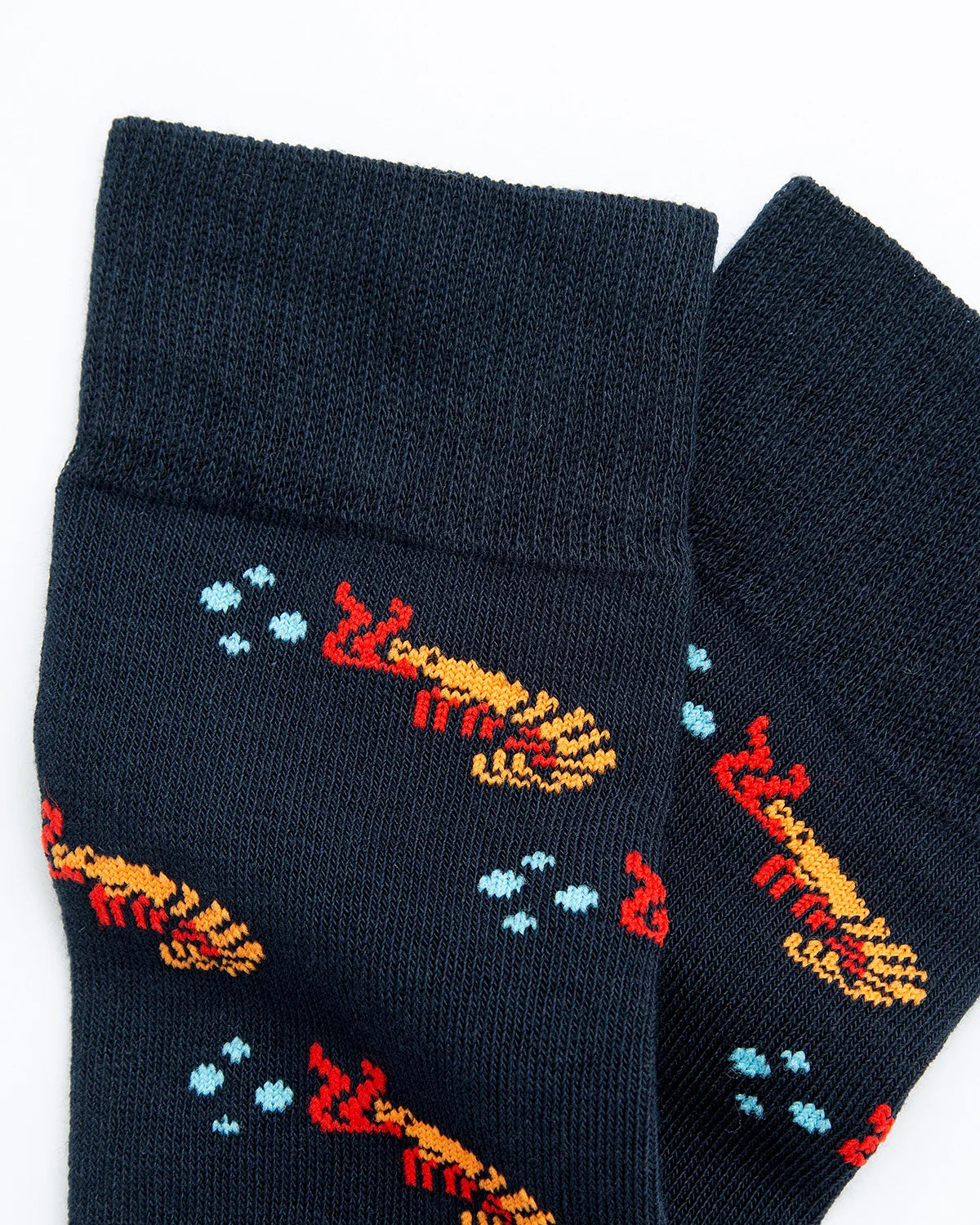 MEDIAS ALGODÓN ESTAMPADO LANGOSTAS _08016