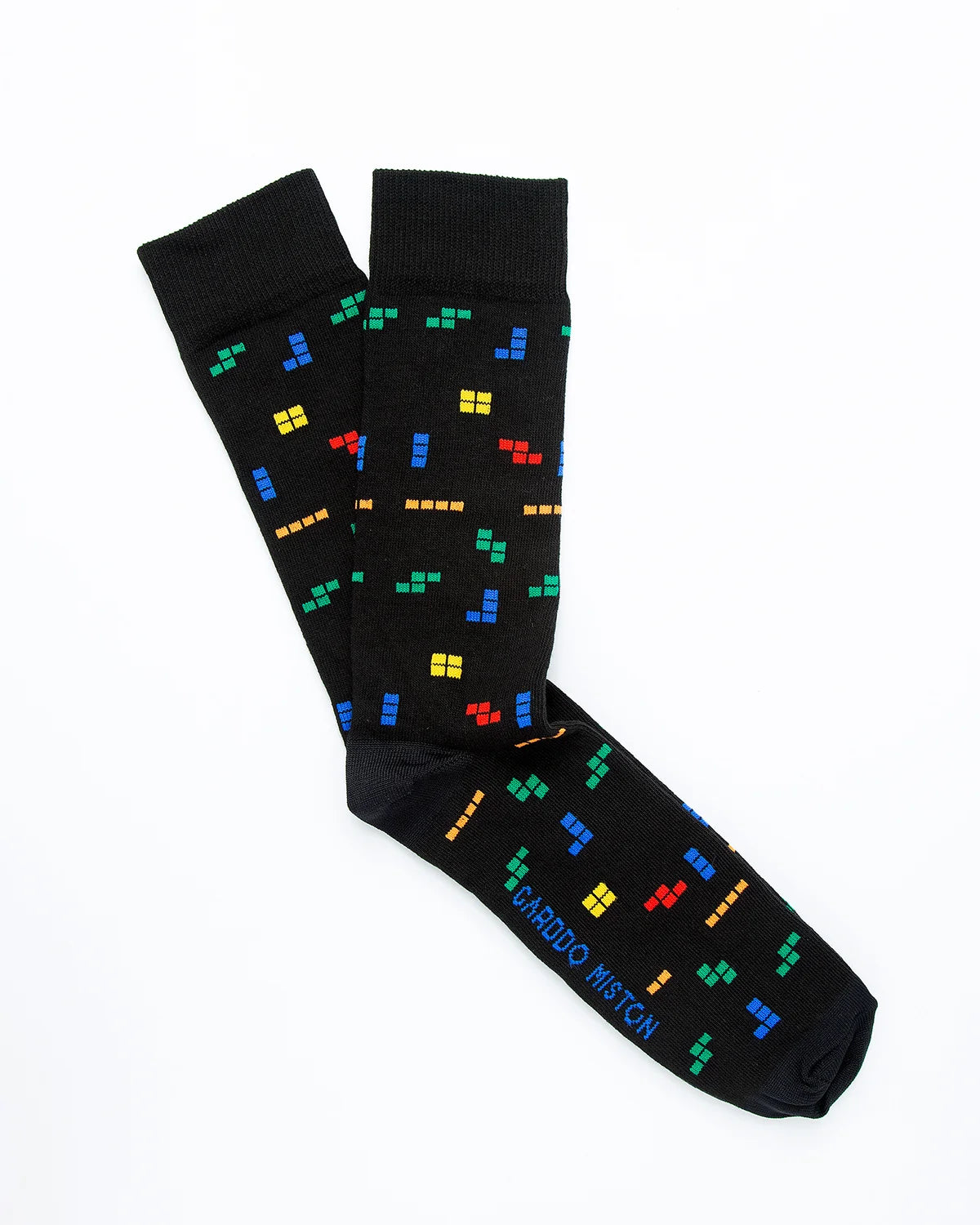 MEDIAS ALGODÓN ESTAMPADO TETRIS _08025