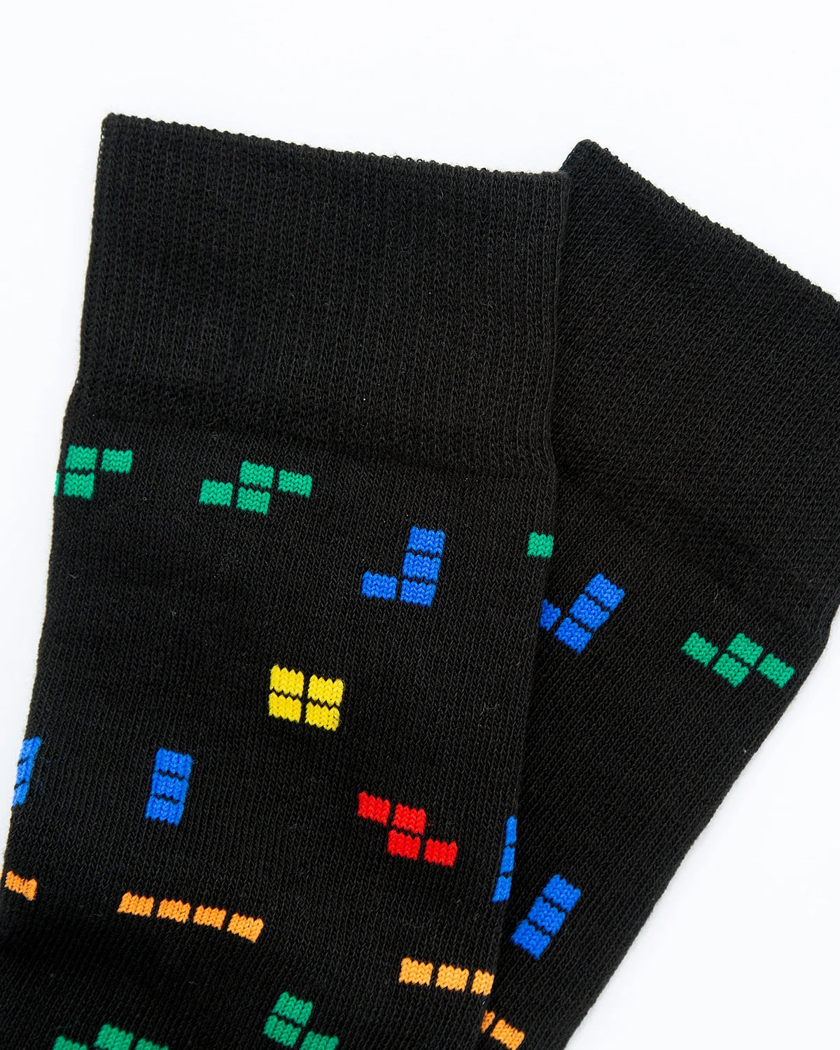 MEDIAS ALGODÓN ESTAMPADO TETRIS _08025