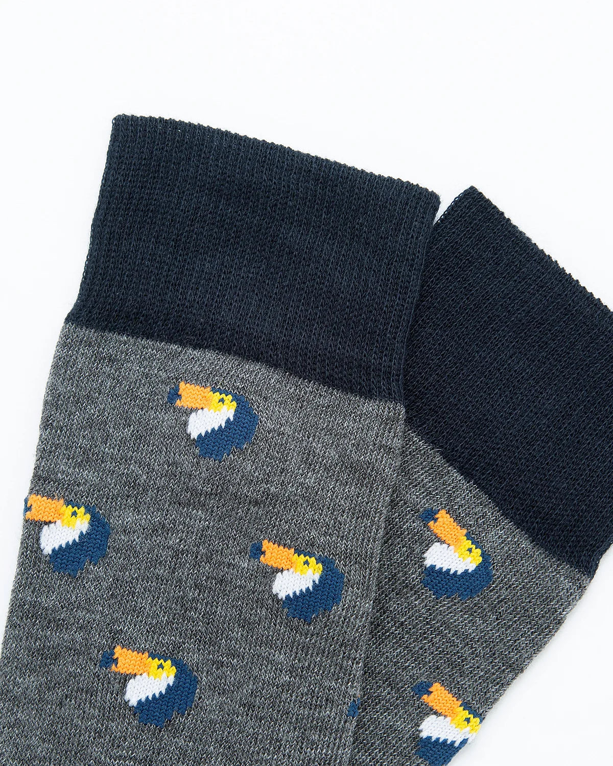 MEDIAS ALGODÓN ESTAMPADO TUCANES _08023