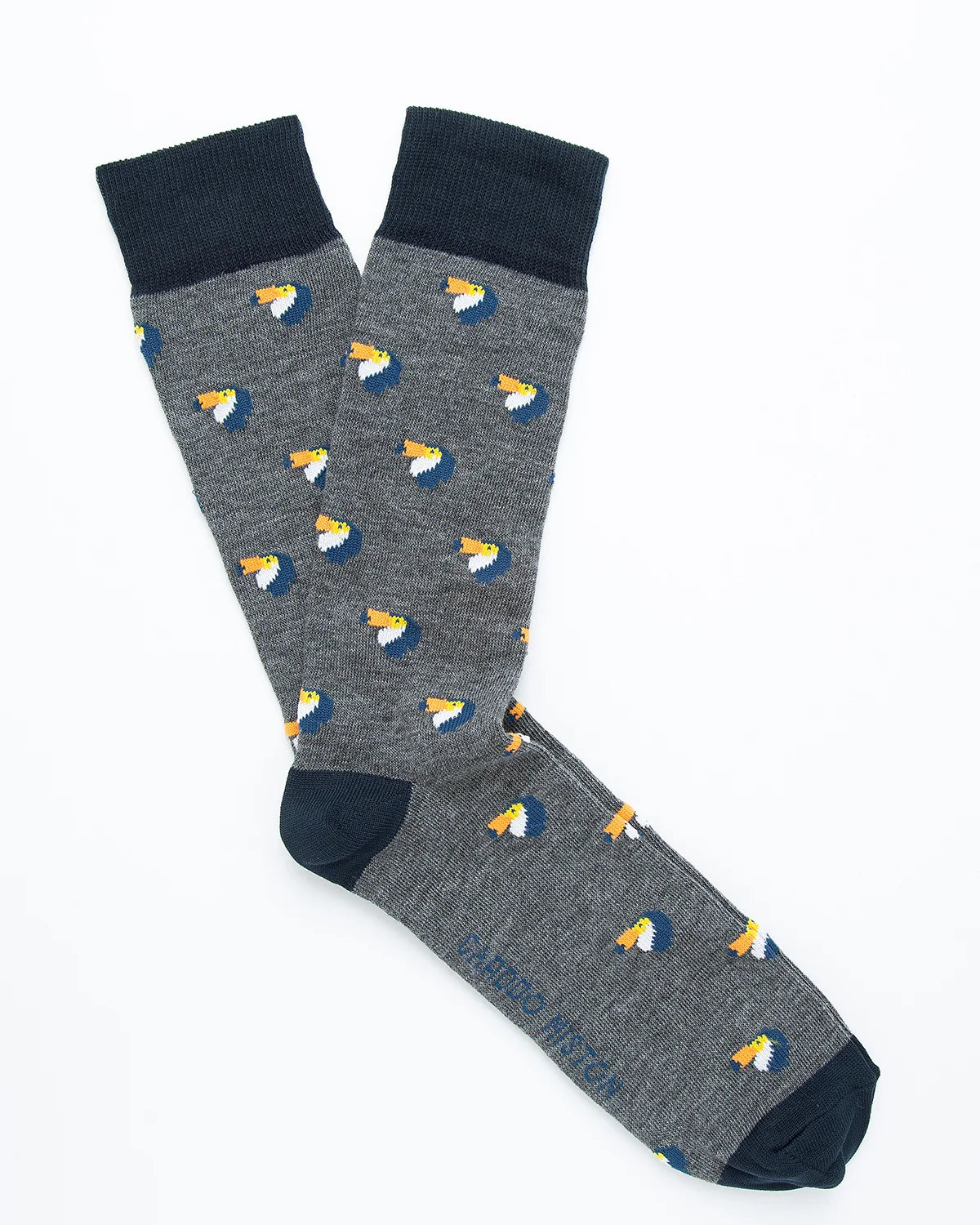 MEDIAS ALGODÓN ESTAMPADO TUCANES _08023