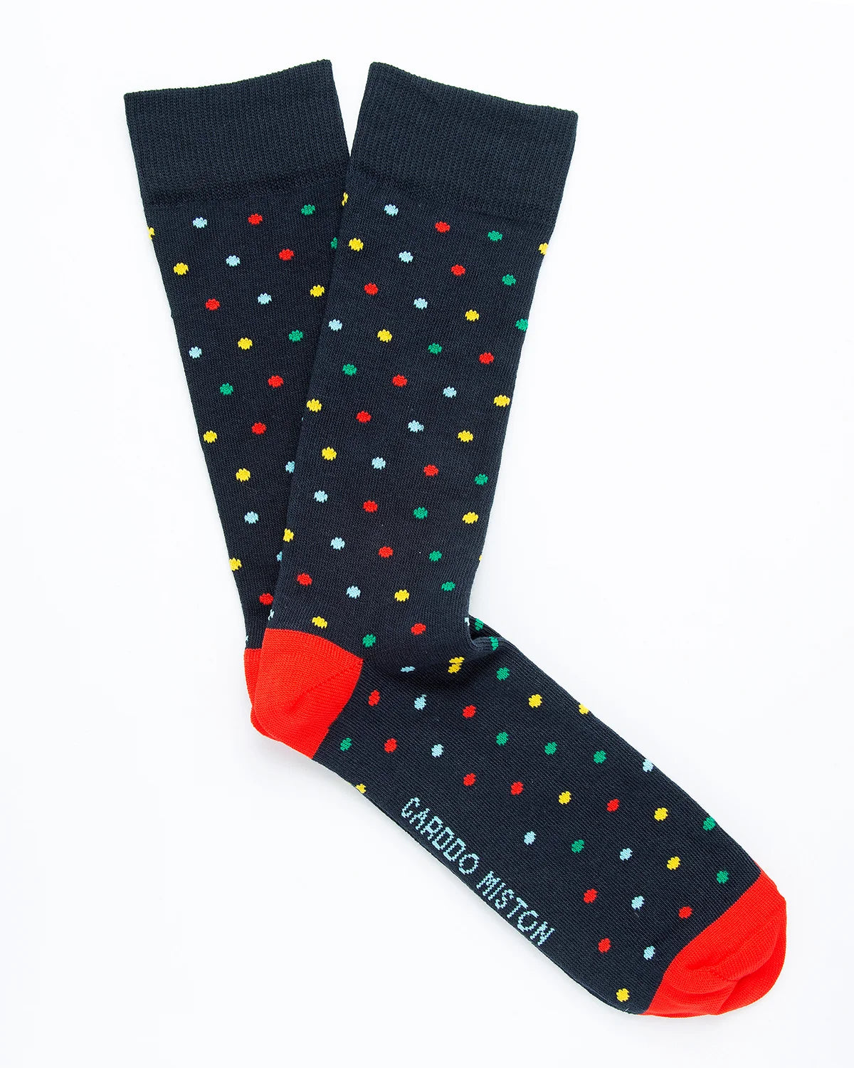 MEDIAS ALGODÓN LUNARES MULTICOLOR _08009