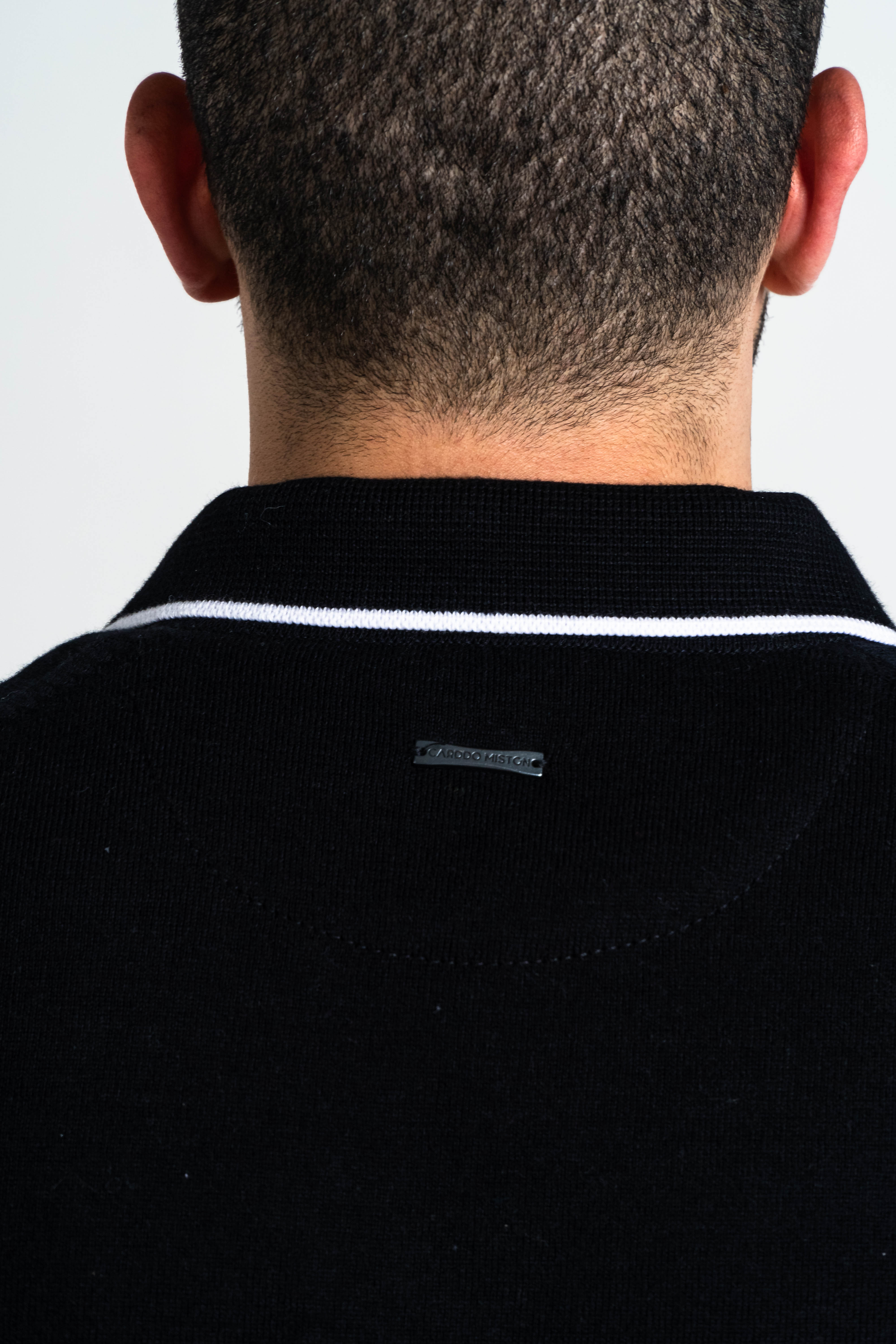 POLO PUNTO ALGODÓN NEGRO_02137