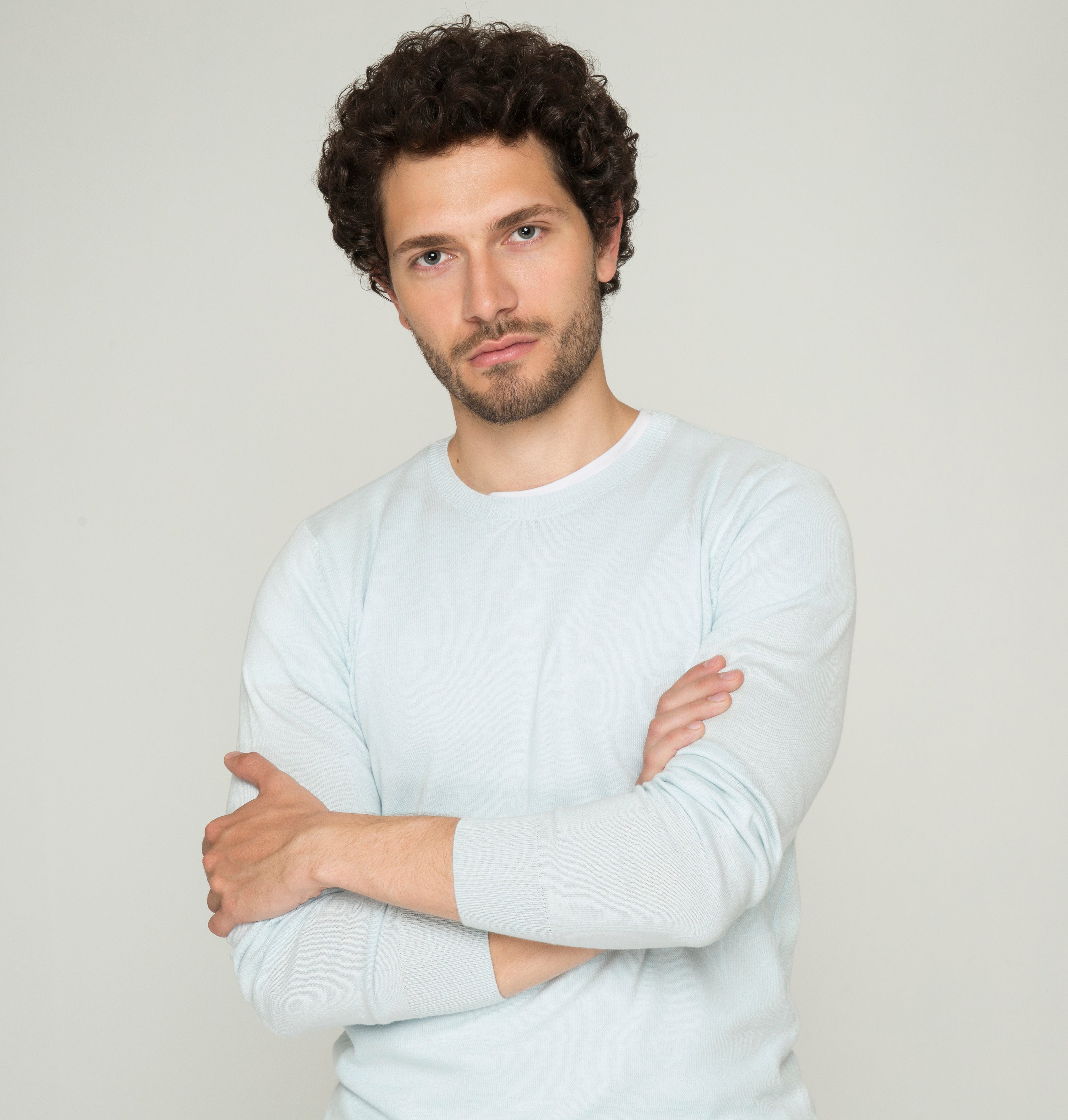 SACO CUELLO REDONDO ALGODÓN AZUL CIELO_02127