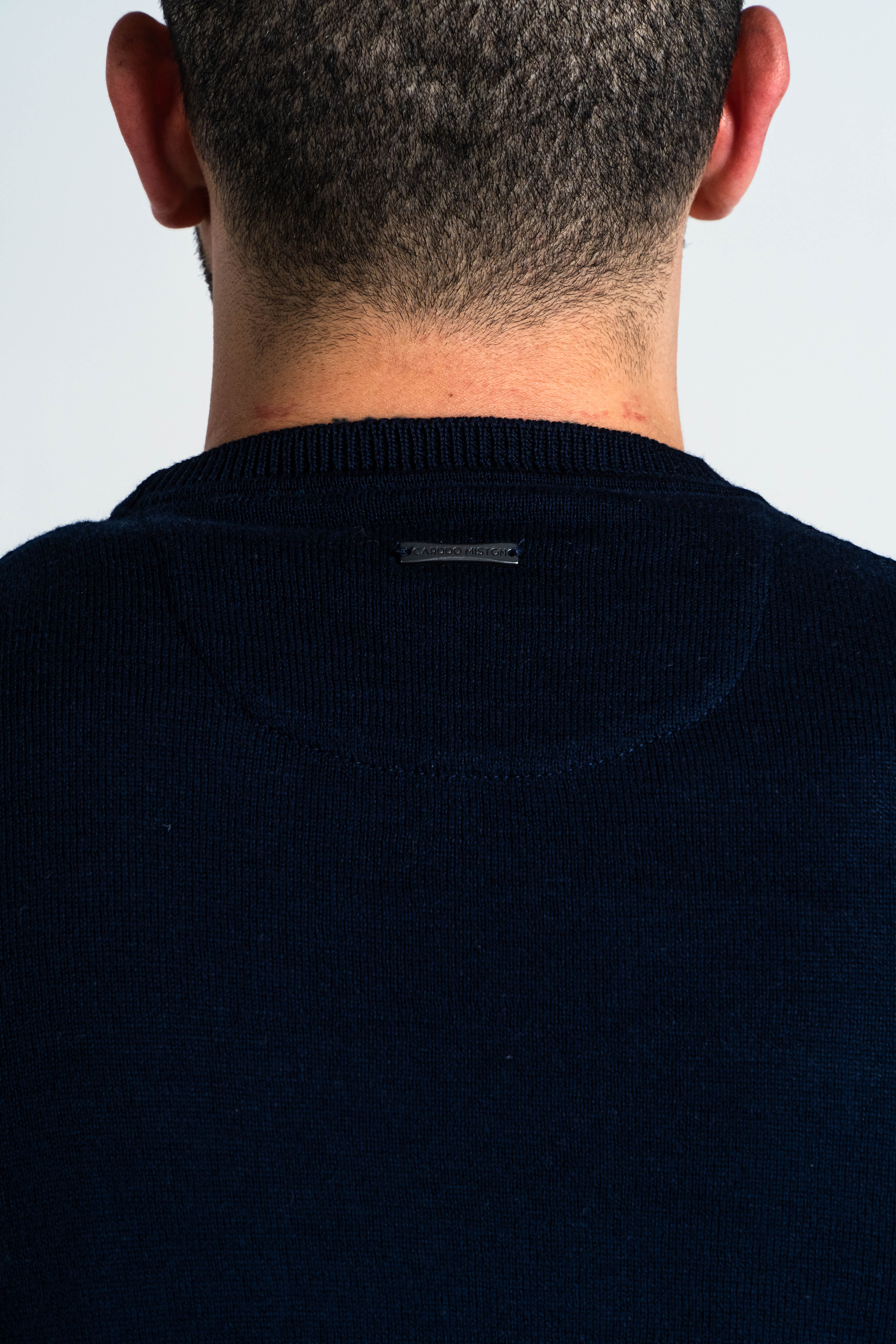 SACO CUELLO REDONDO ALGODÓN AZUL OSCURO_02125