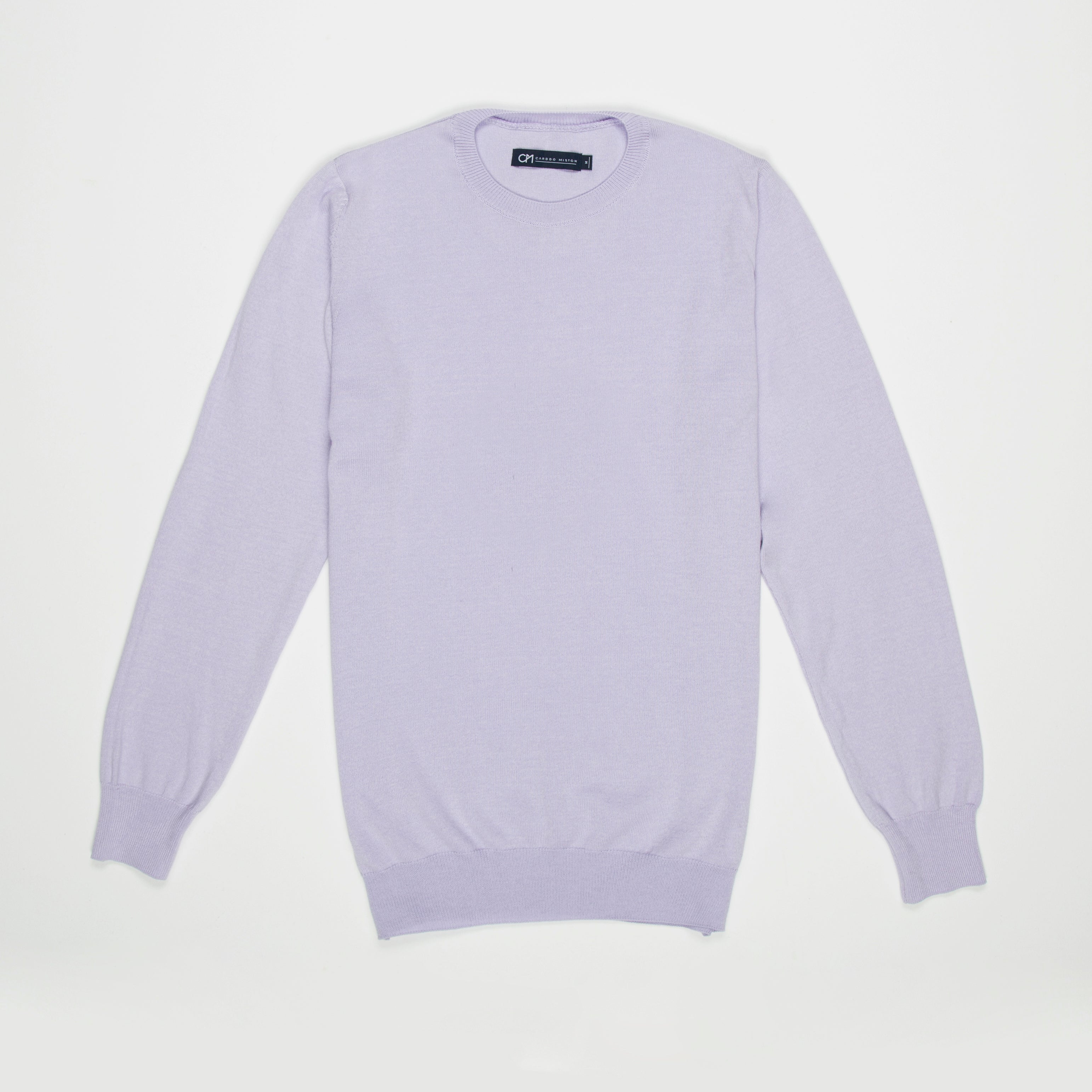 SACO CUELLO REDONDO ALGODÓN LILA_02131