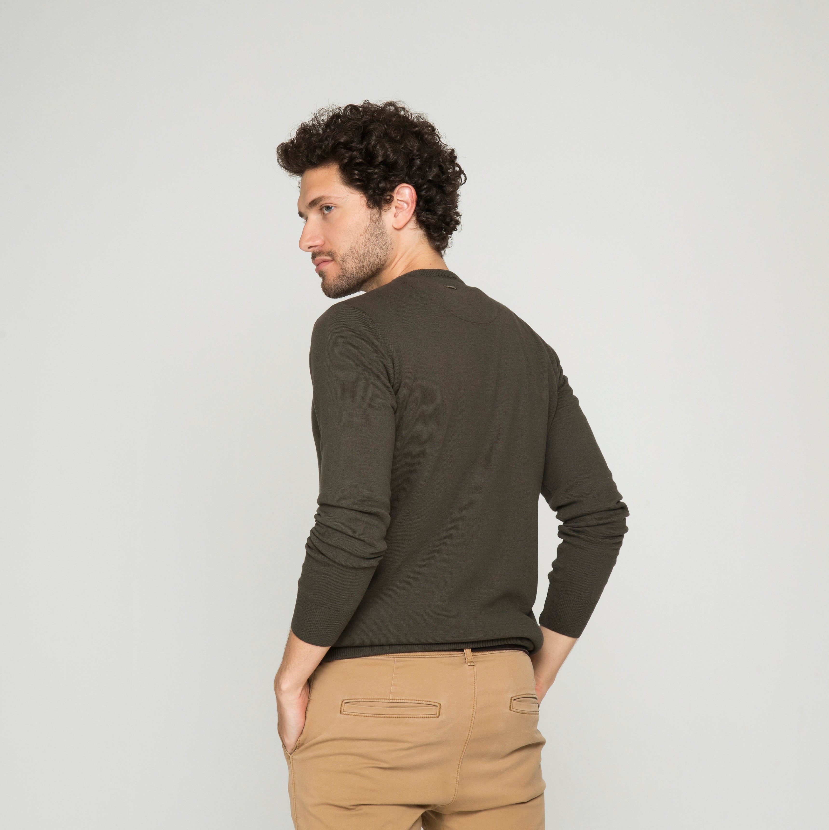 SACO CUELLO REDONDO VERDE MILITAR_02126