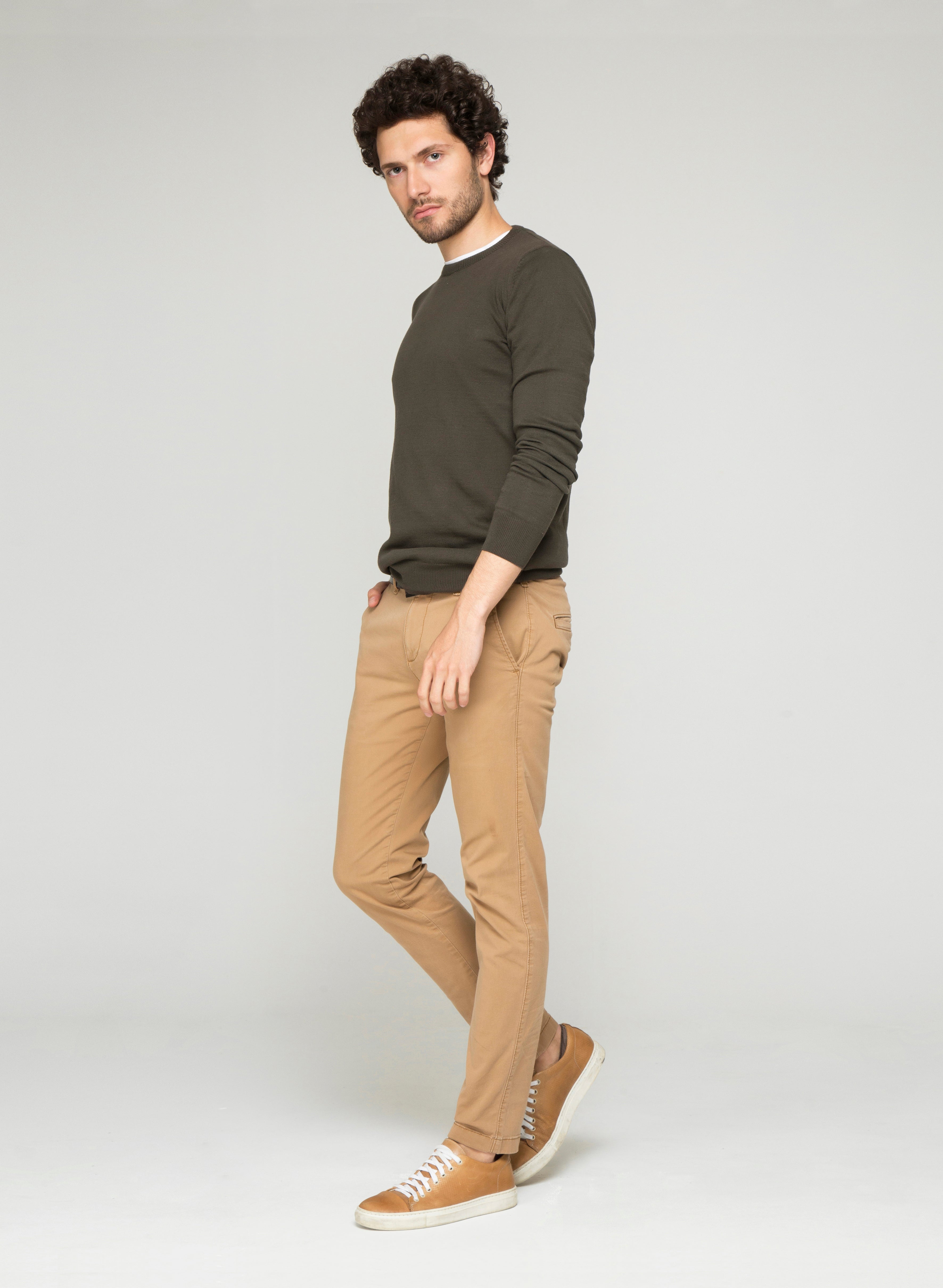 SACO CUELLO REDONDO VERDE MILITAR_02126