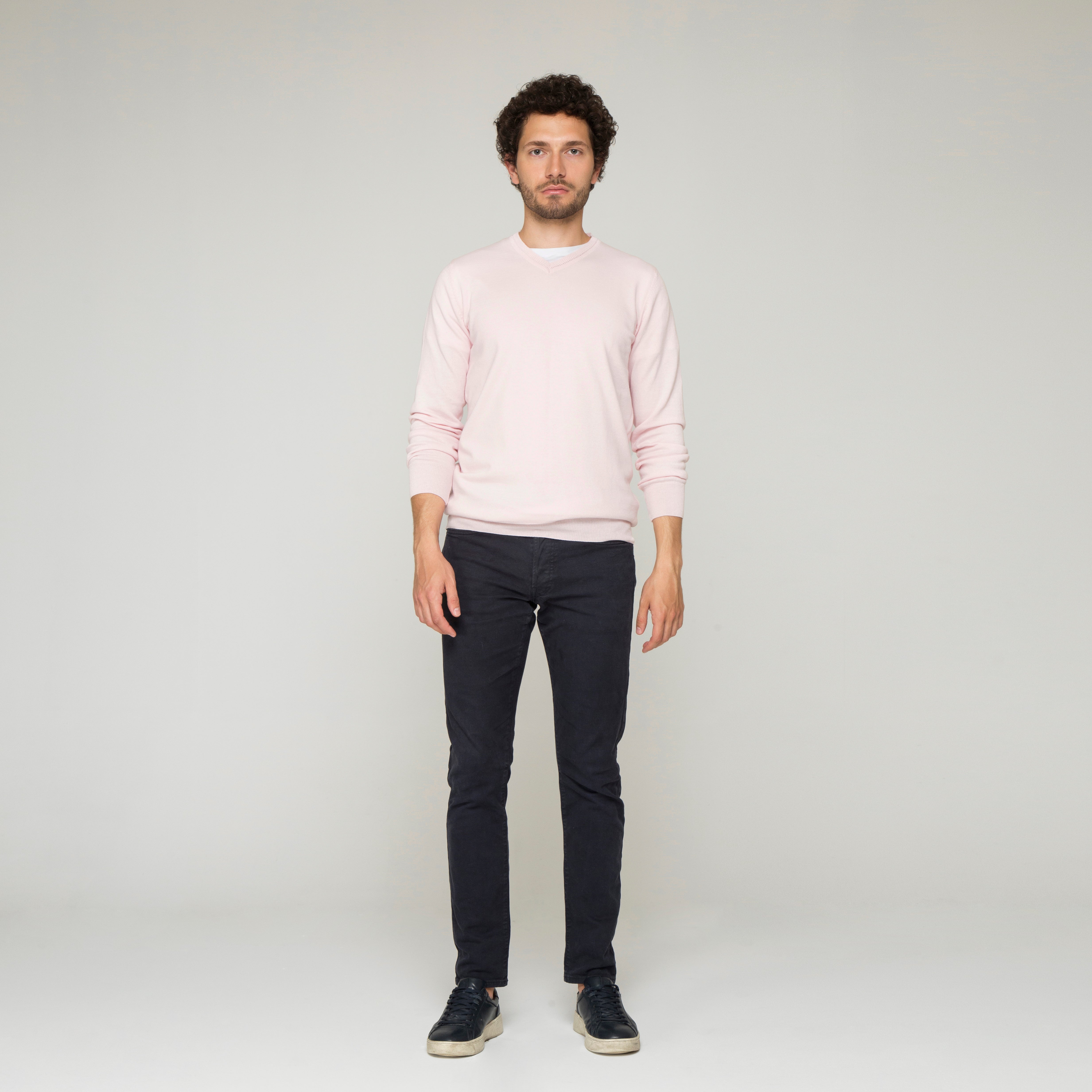 SACO CUELLO V ALGODÓN ROSA BEBÉ_02119