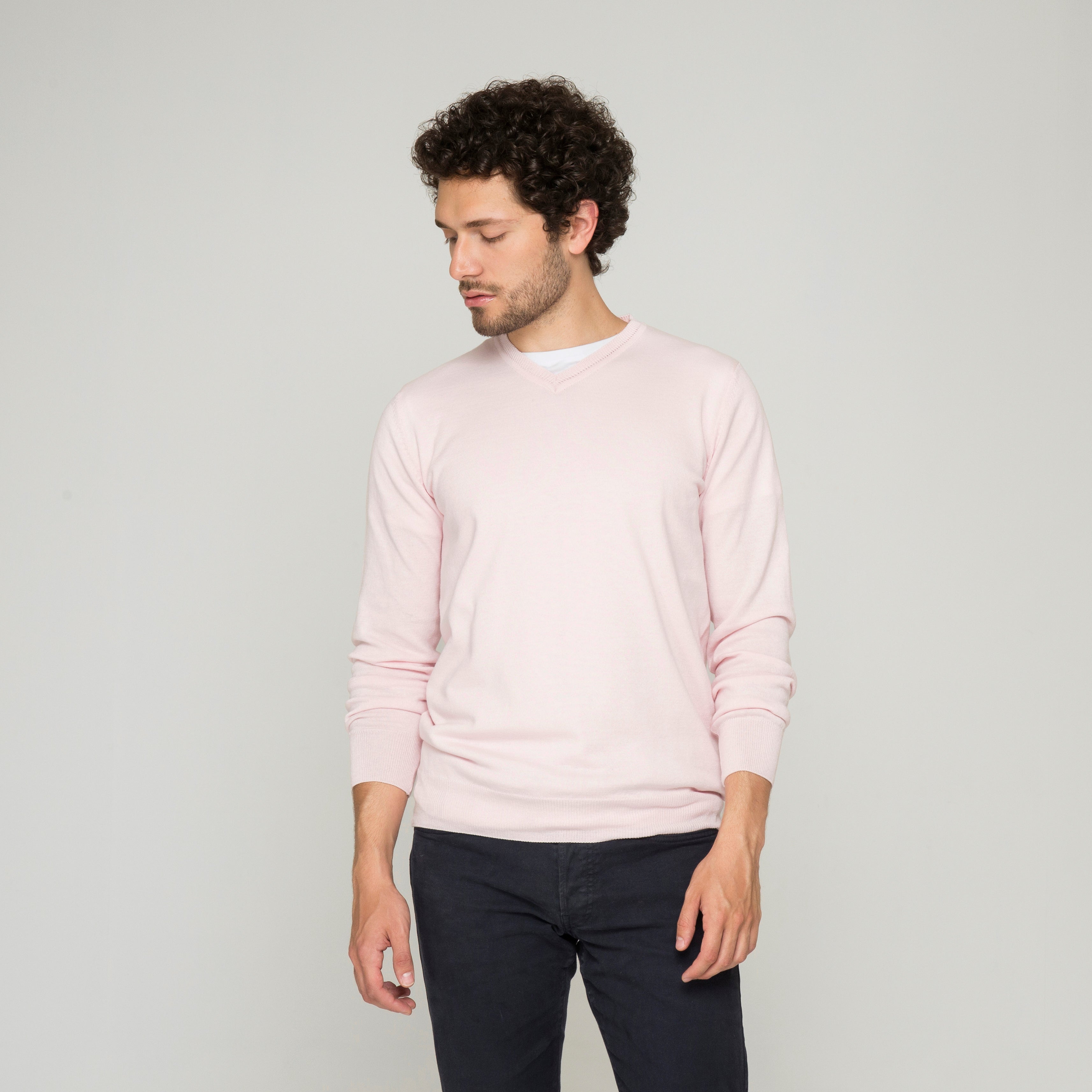 SACO CUELLO V ALGODÓN ROSA BEBÉ_02119