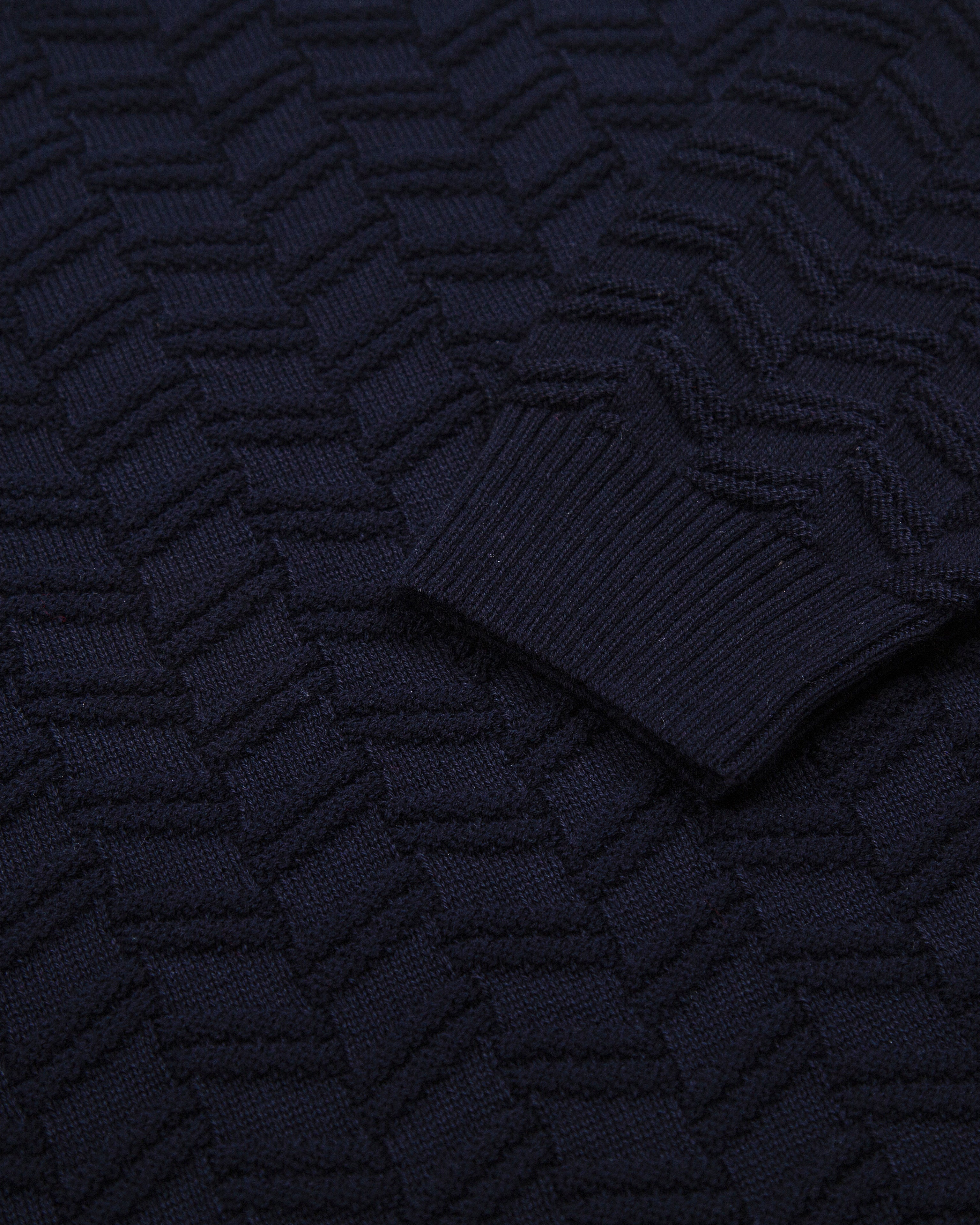 SACO ESPINA DE PEZ ALGODÓN AZUL OSCURO_02152