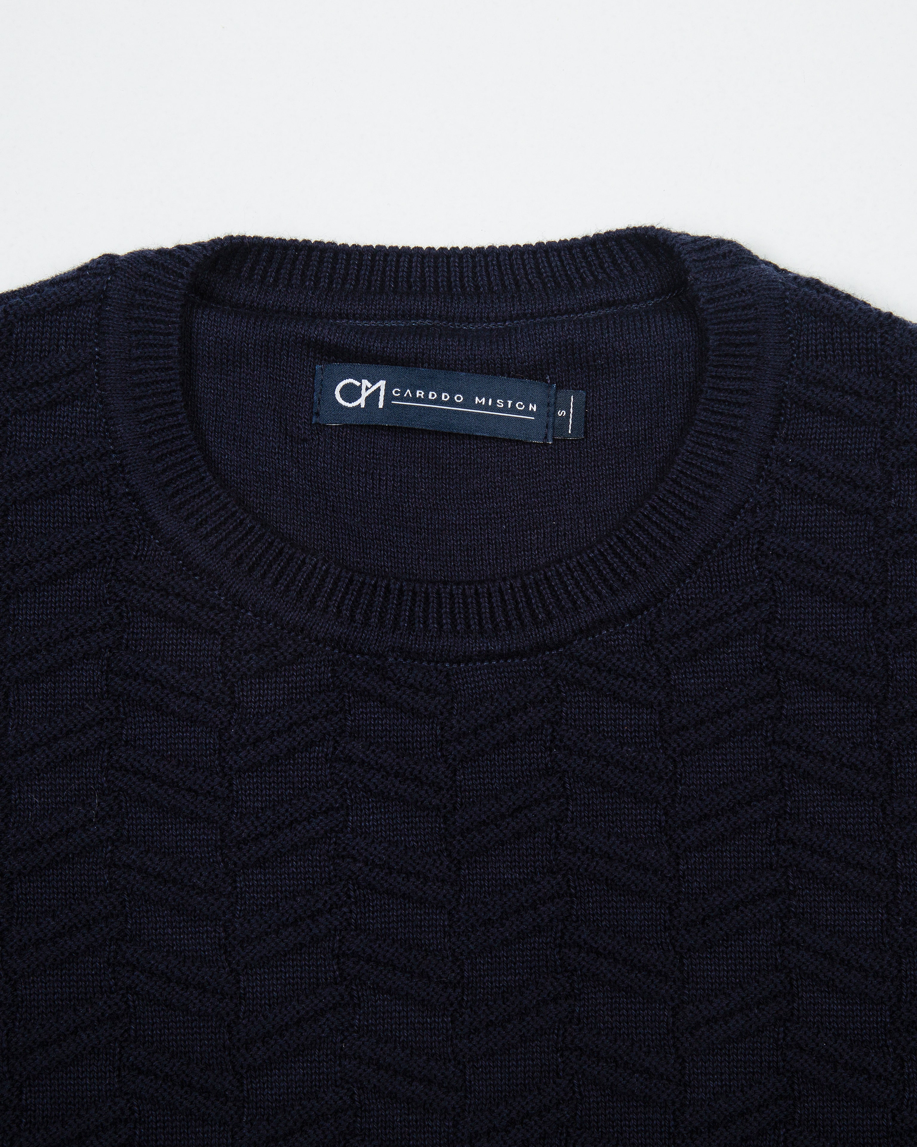 SACO ESPINA DE PEZ ALGODÓN AZUL OSCURO_02152