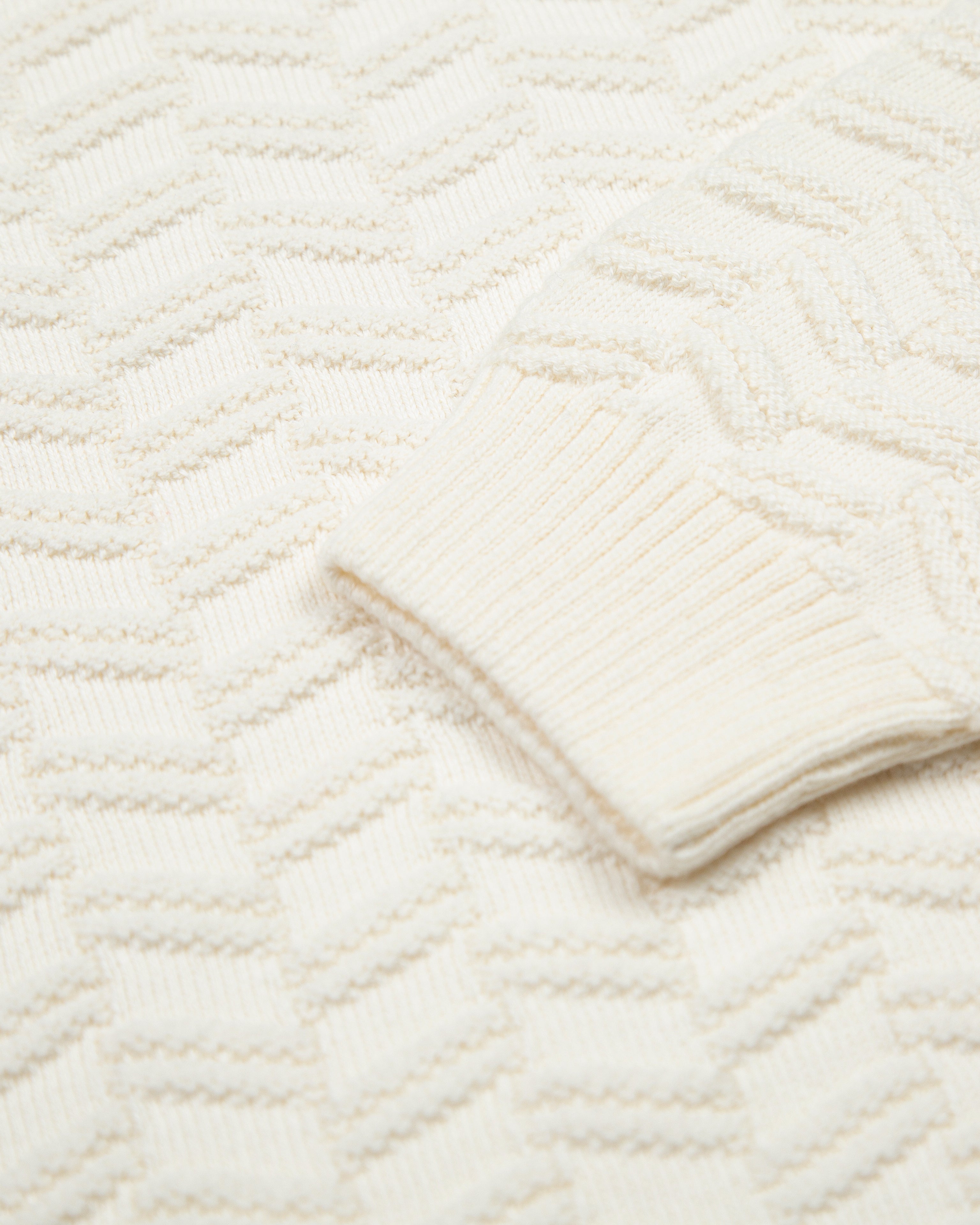 SACO ESPINA DE PEZ ALGODÓN CREMA_02154