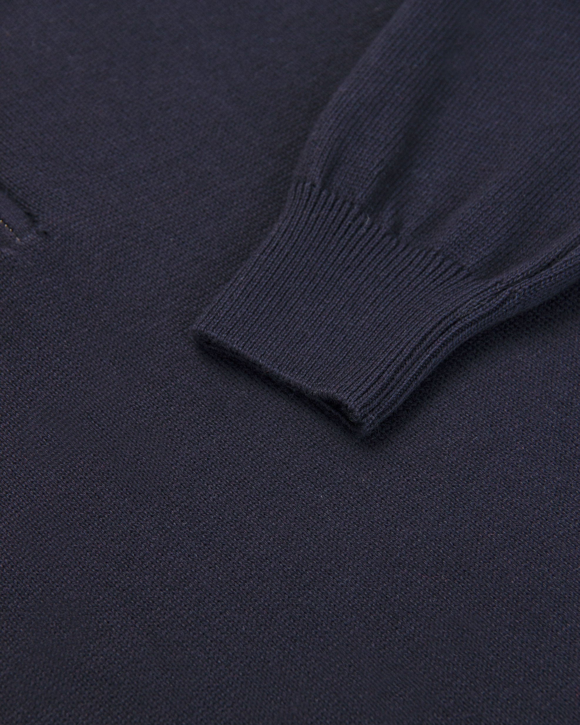 SACO HALF ZIP ALGODÓN AZUL OSCURO_02156