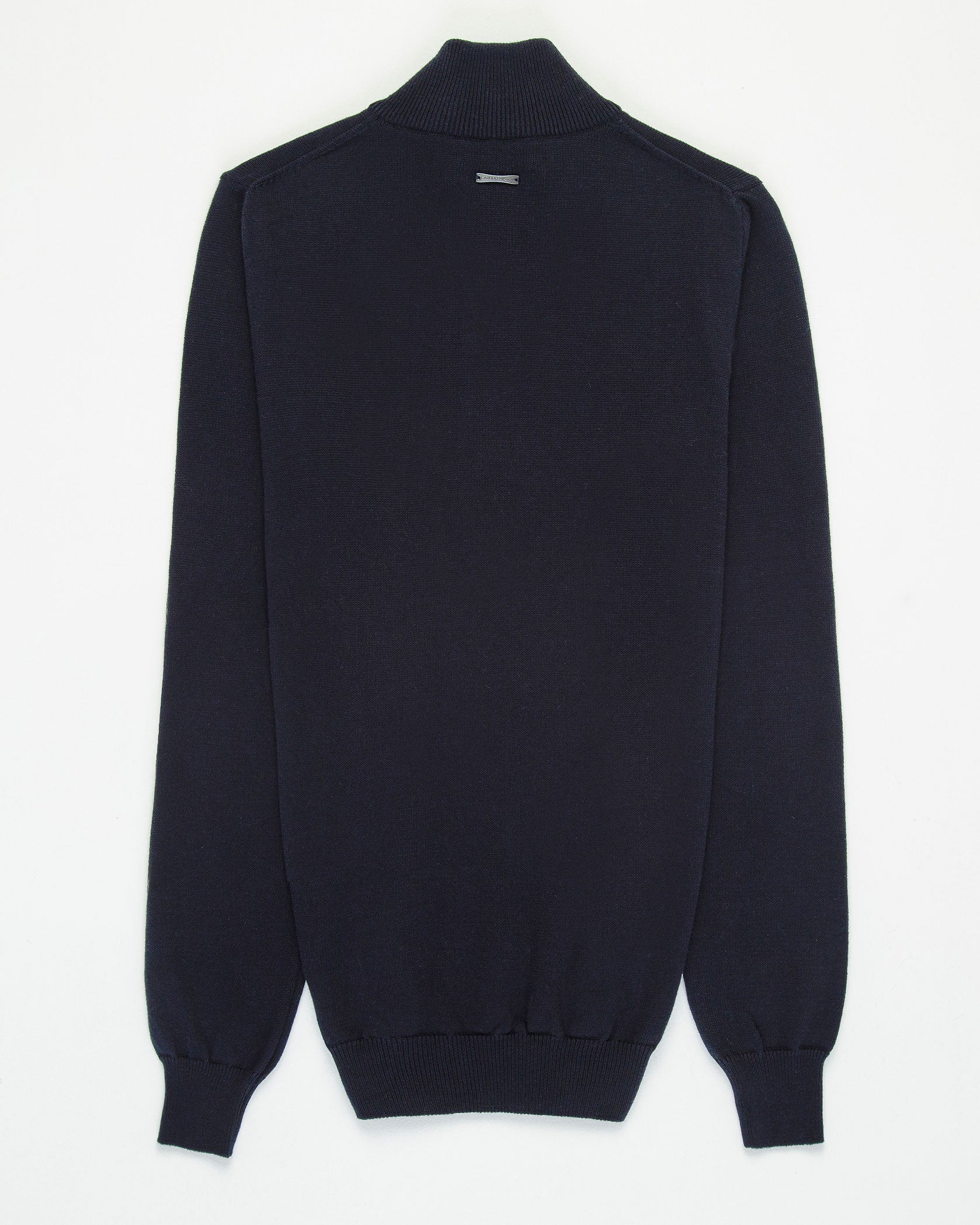 SACO HALF ZIP ALGODÓN AZUL OSCURO_02156