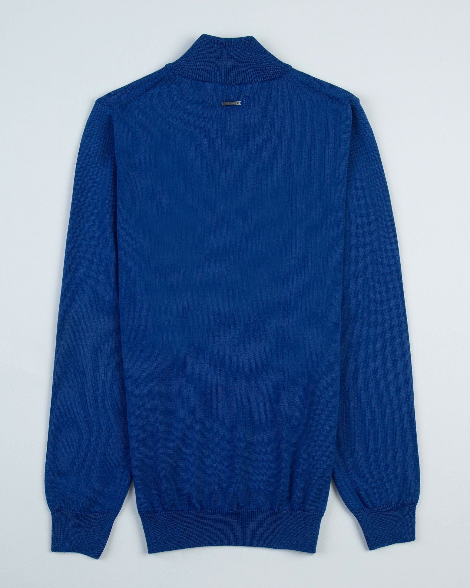 SACO HALF ZIP ALGODÓN AZUL ROYAL_02160