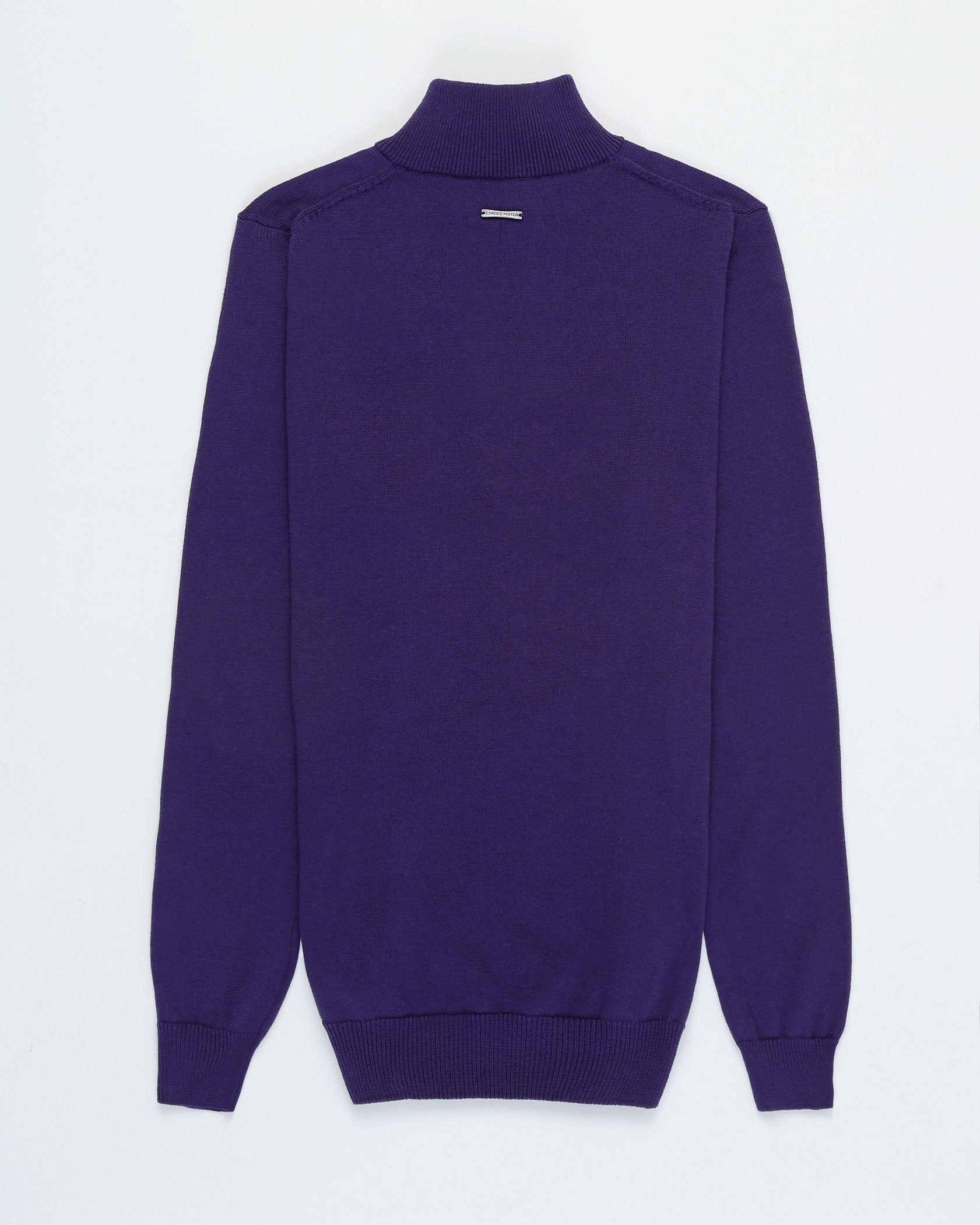 SACO HALF ZIP ALGODÓN MORADO_02164